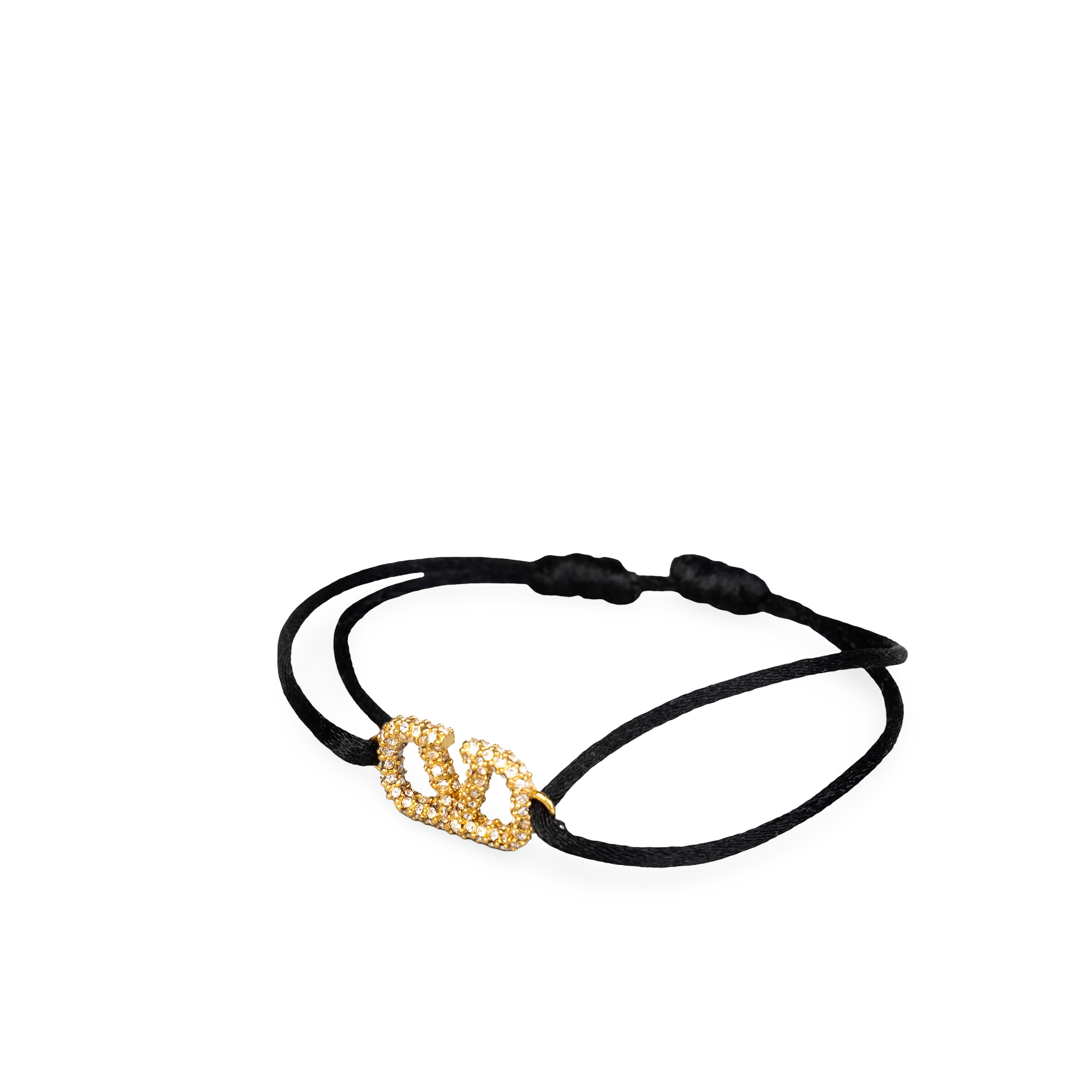 Brazalete Negro Valentino Vlogo