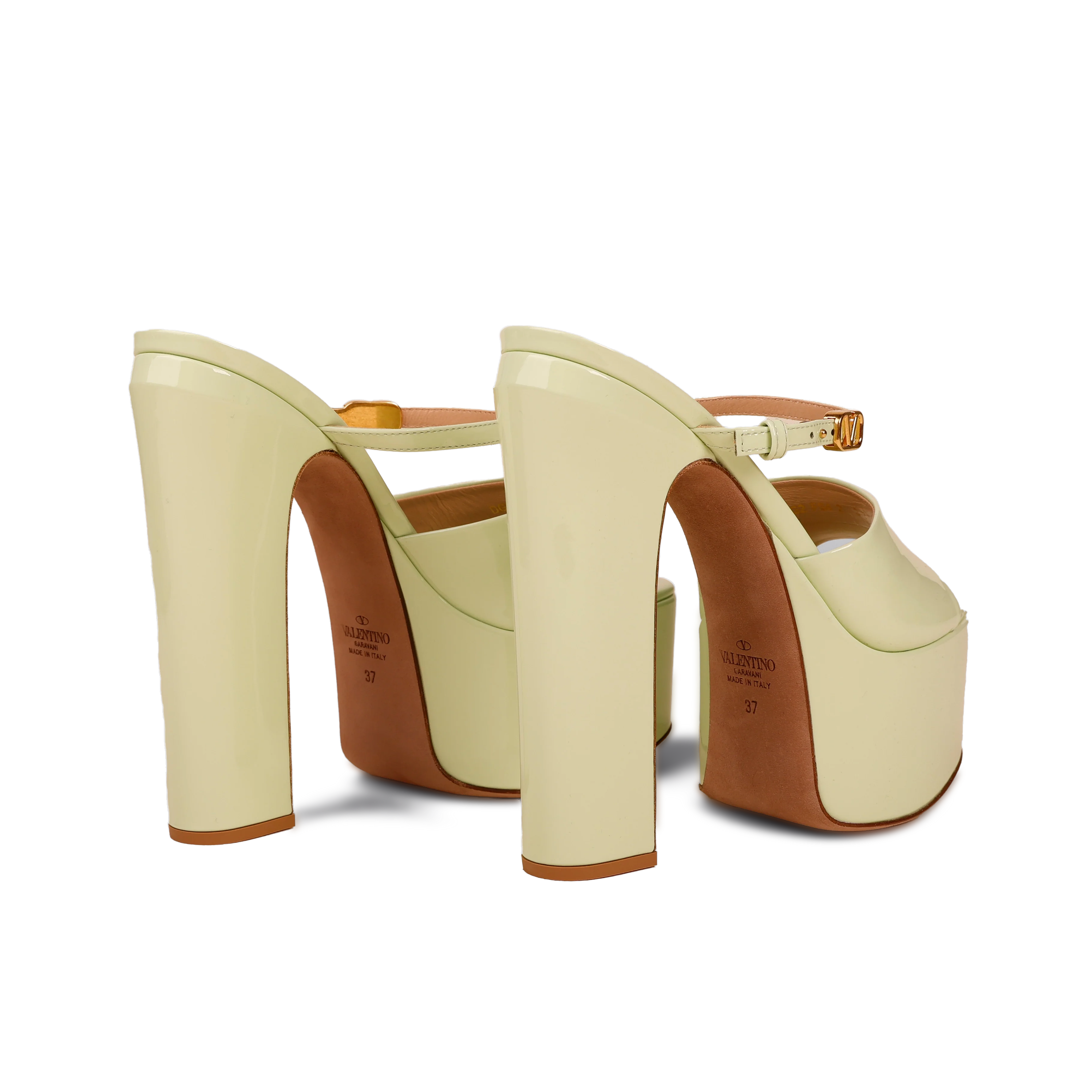 Tacones Verdes Valentino Tan-go 155 mm