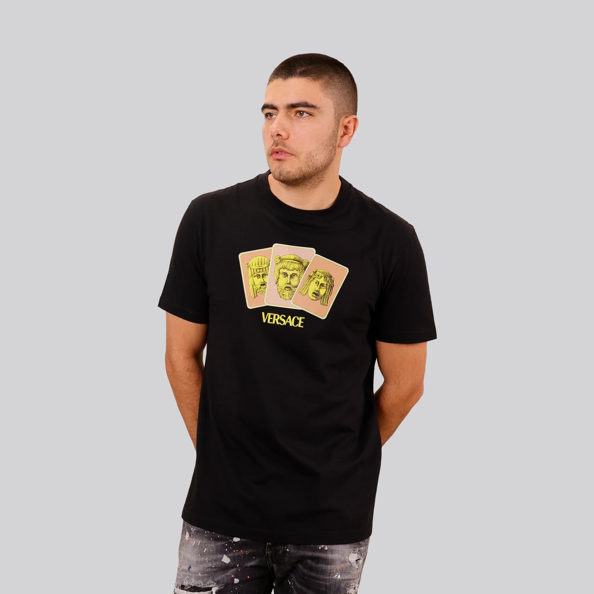Camiseta Negra Versace