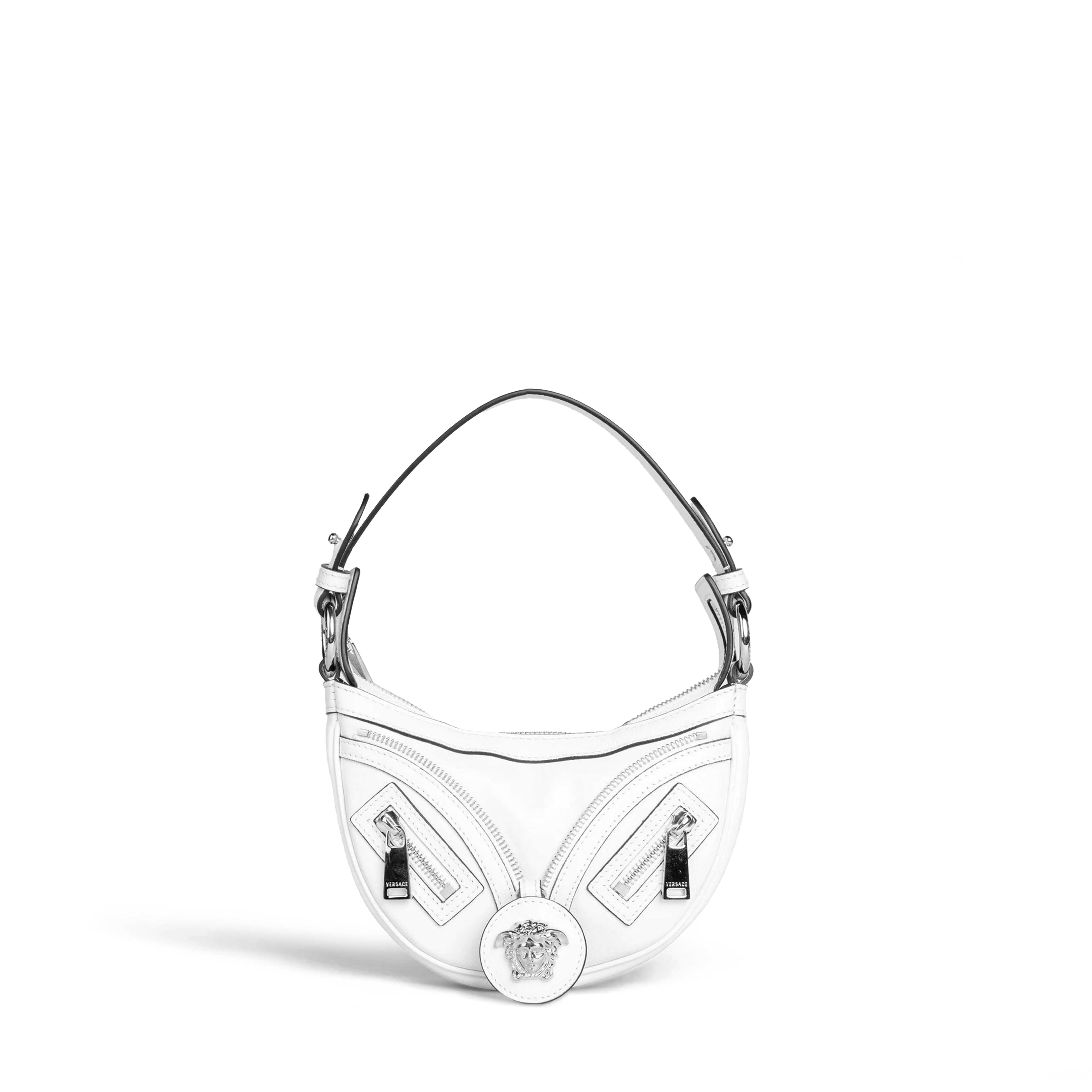 Cartera Blanca Versace Medium Repeat