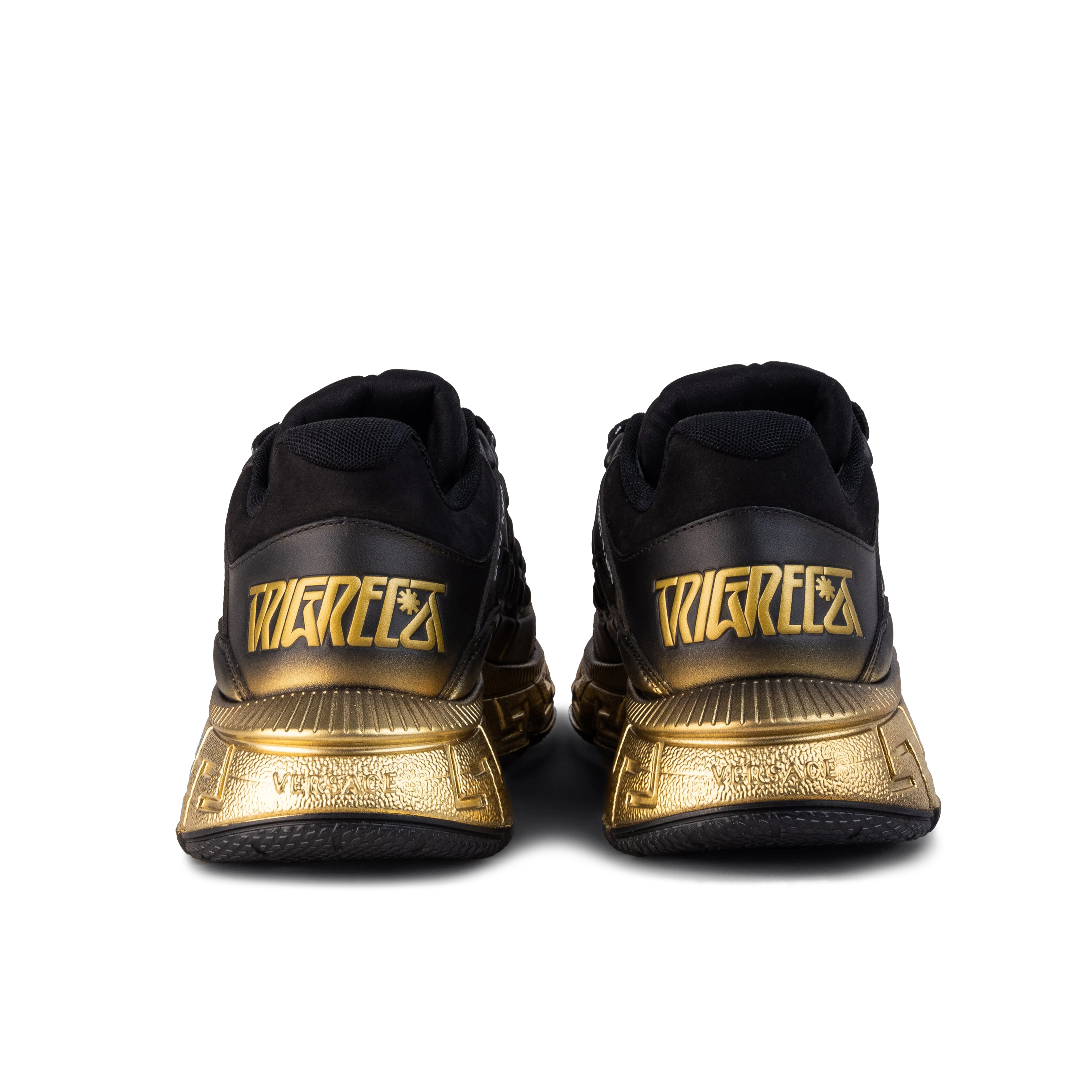 Sneakers Negros Versace Gold Trigreca