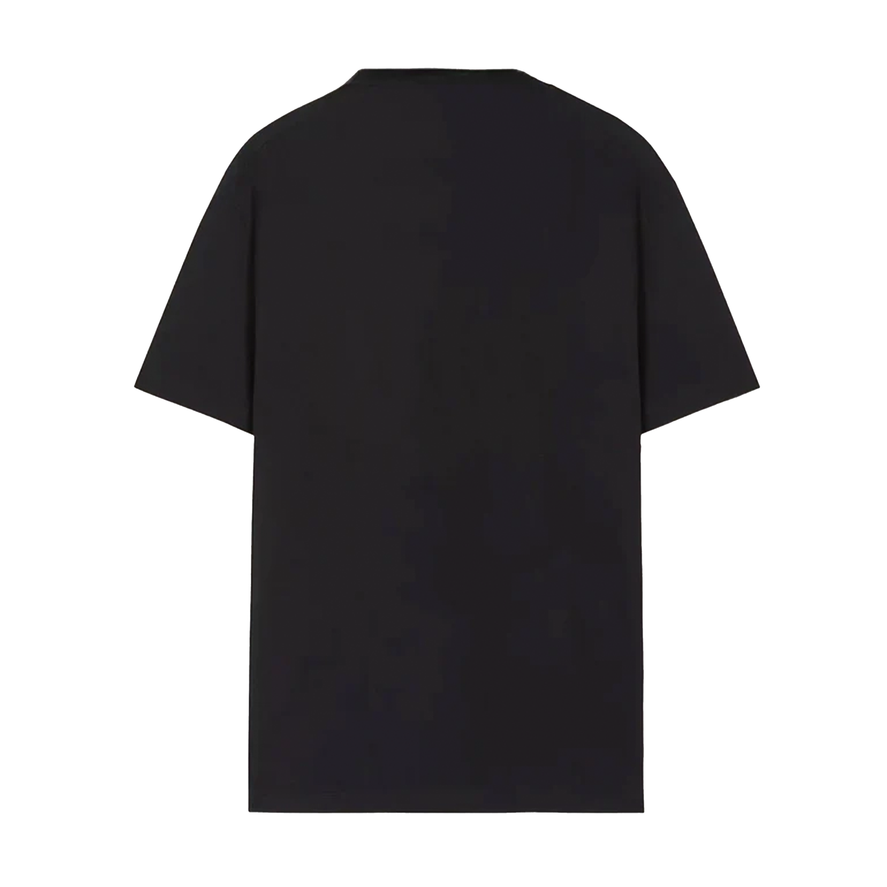 Camiseta Negra Versace Logo Rhines