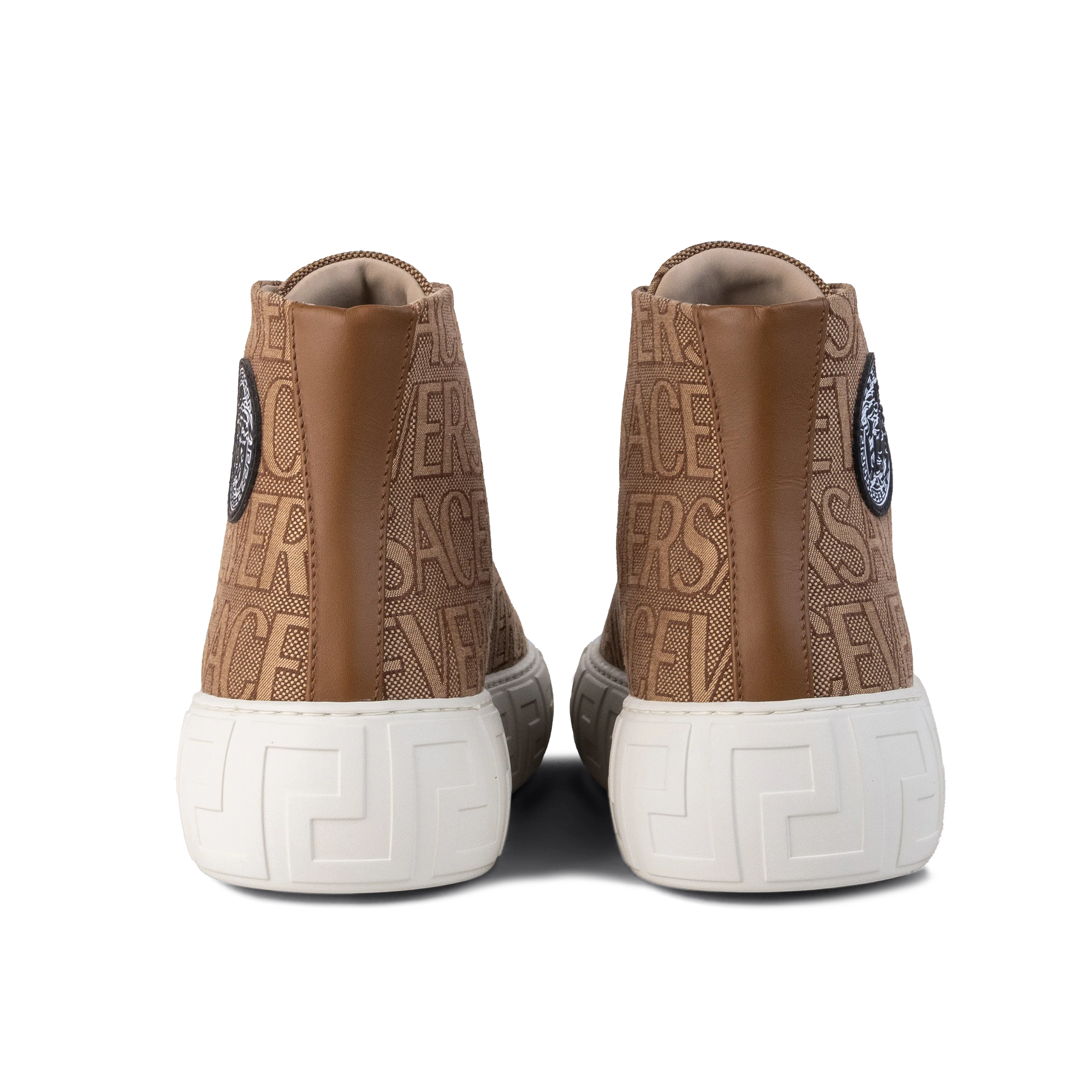 Sneakers Beige Versace Monogram