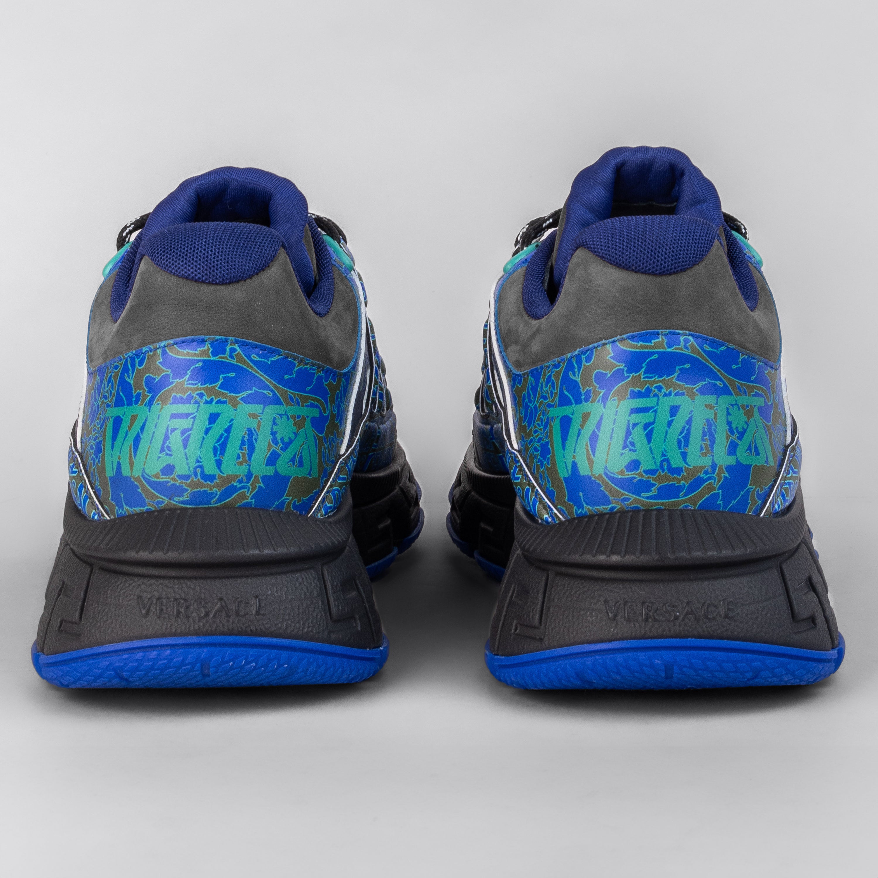 Sneakers Azul Azul Versace Trigreca