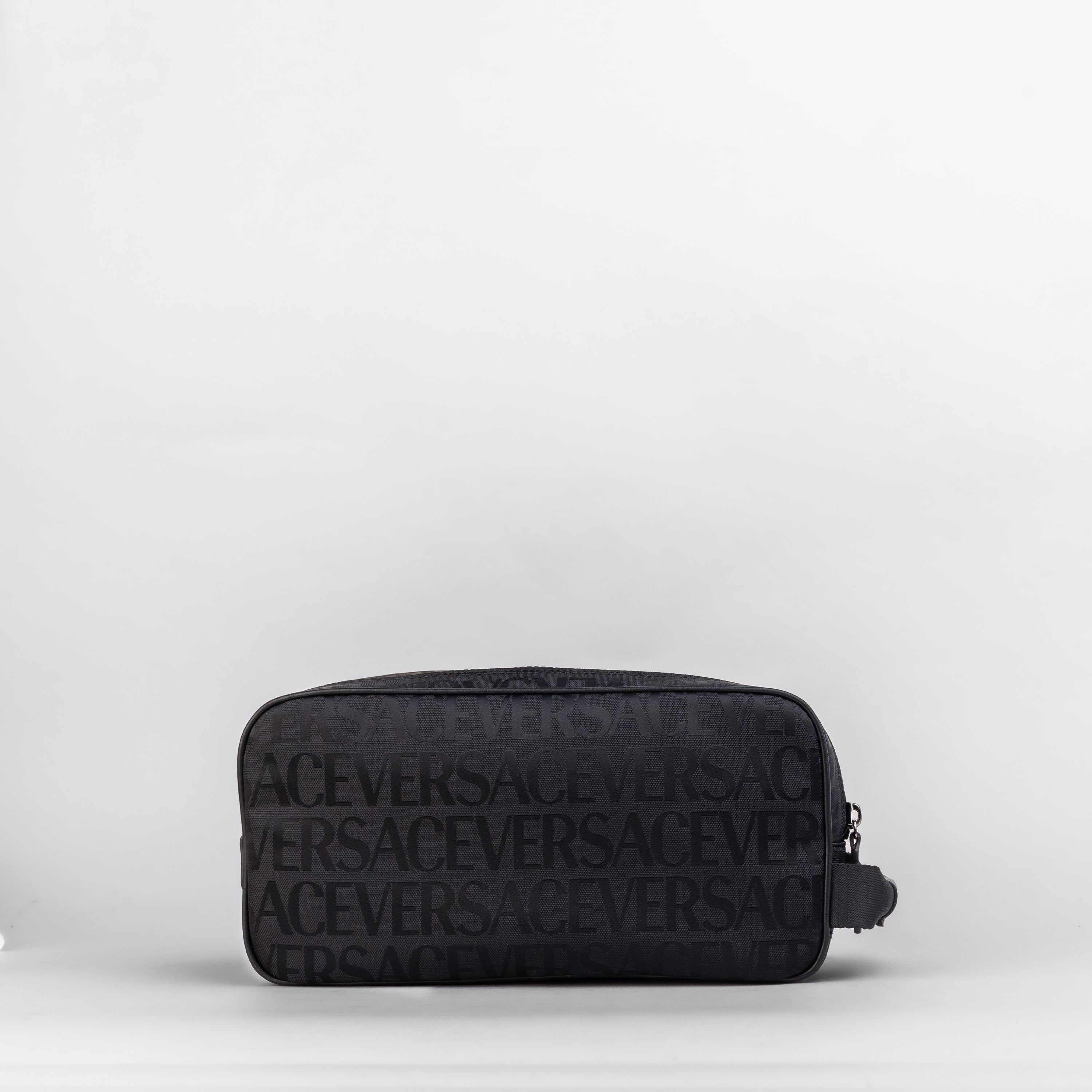 Bolso Neceser Negro Negro Versace Monogram