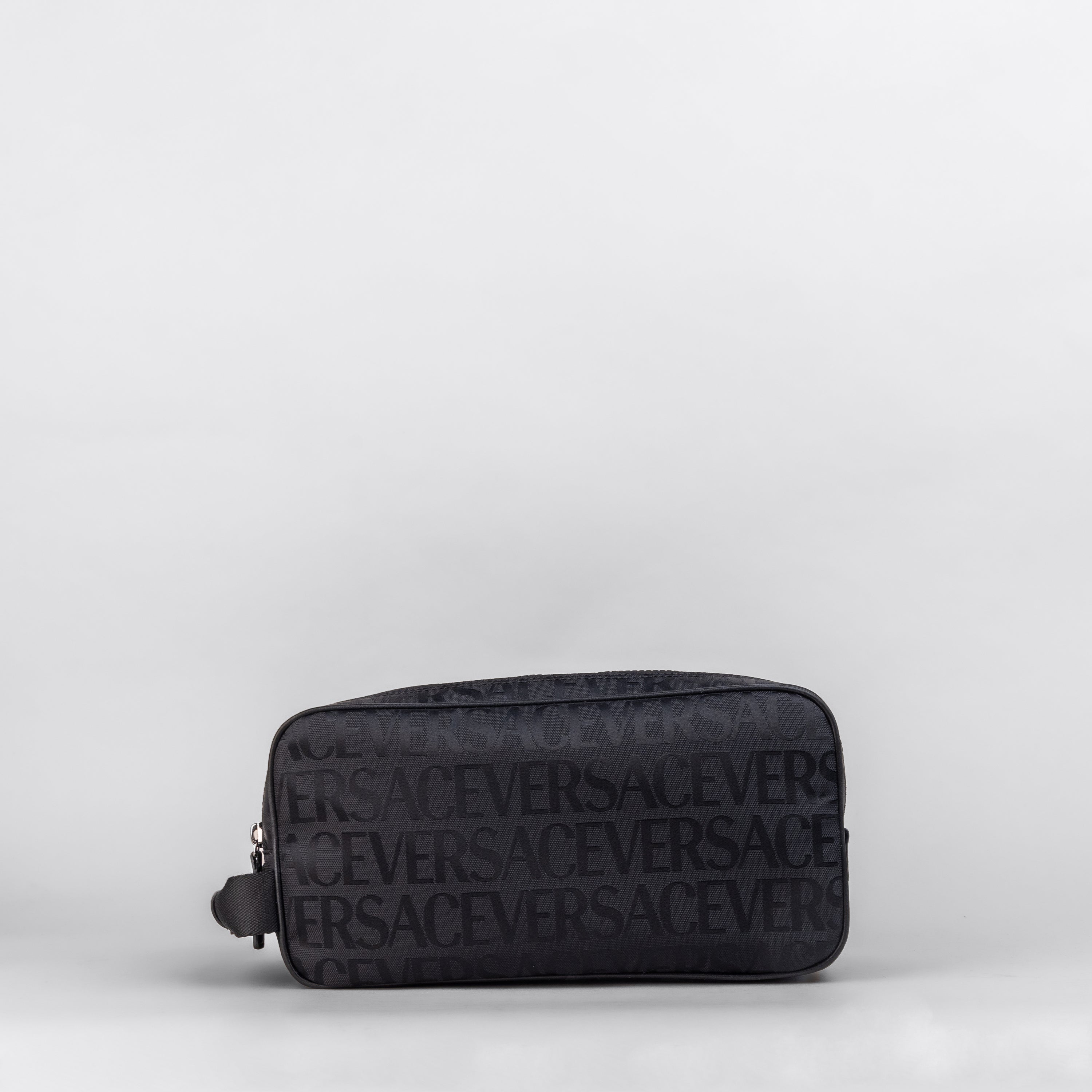 Bolso Neceser Negro Negro Versace Monogram
