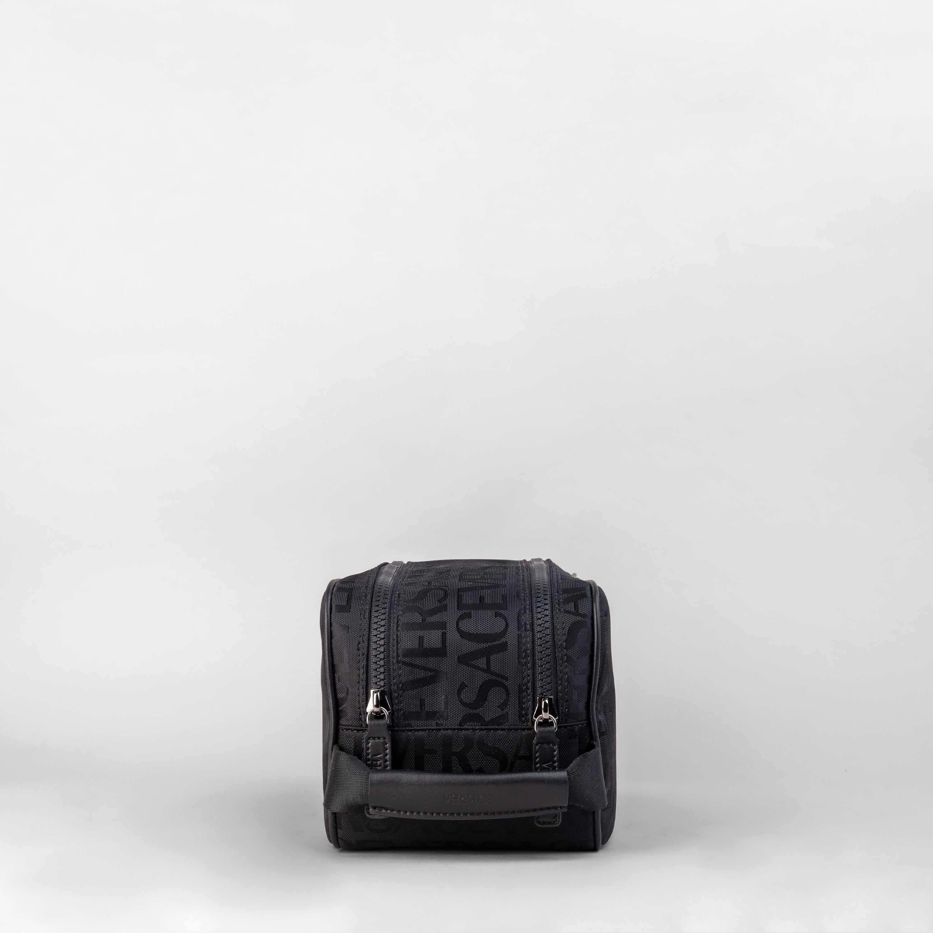 Bolso Neceser Negro Negro Versace Monogram