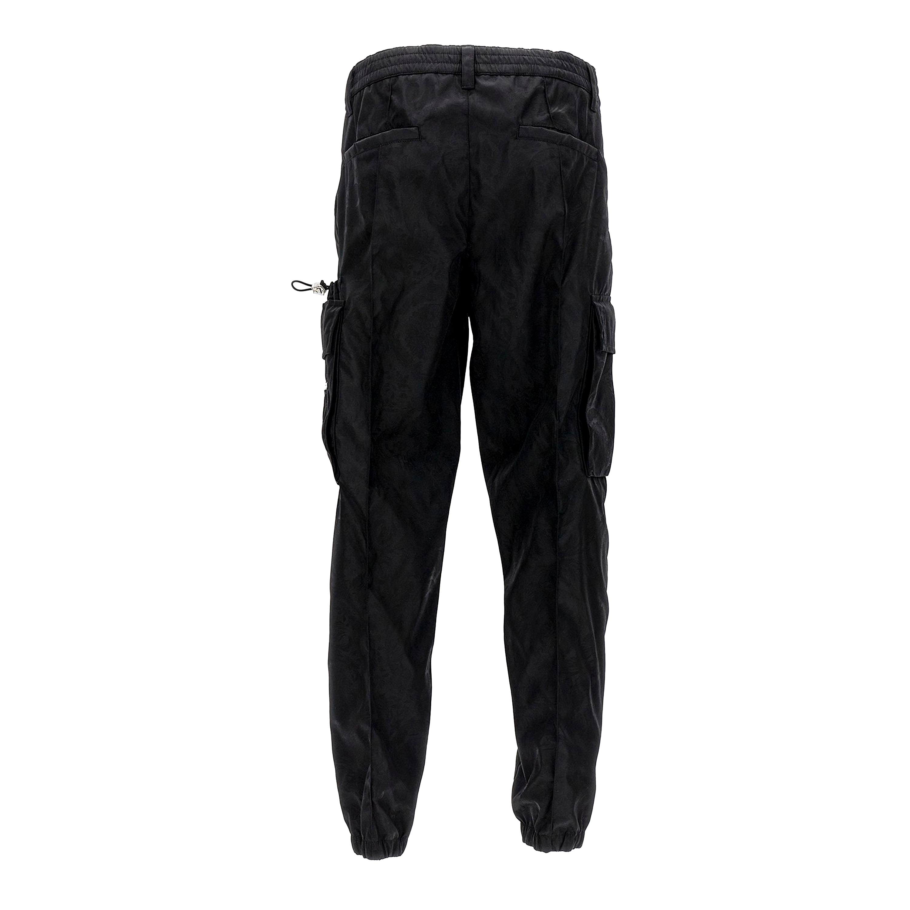 Sudadera Cargo Negra Versace Floral Mesh
