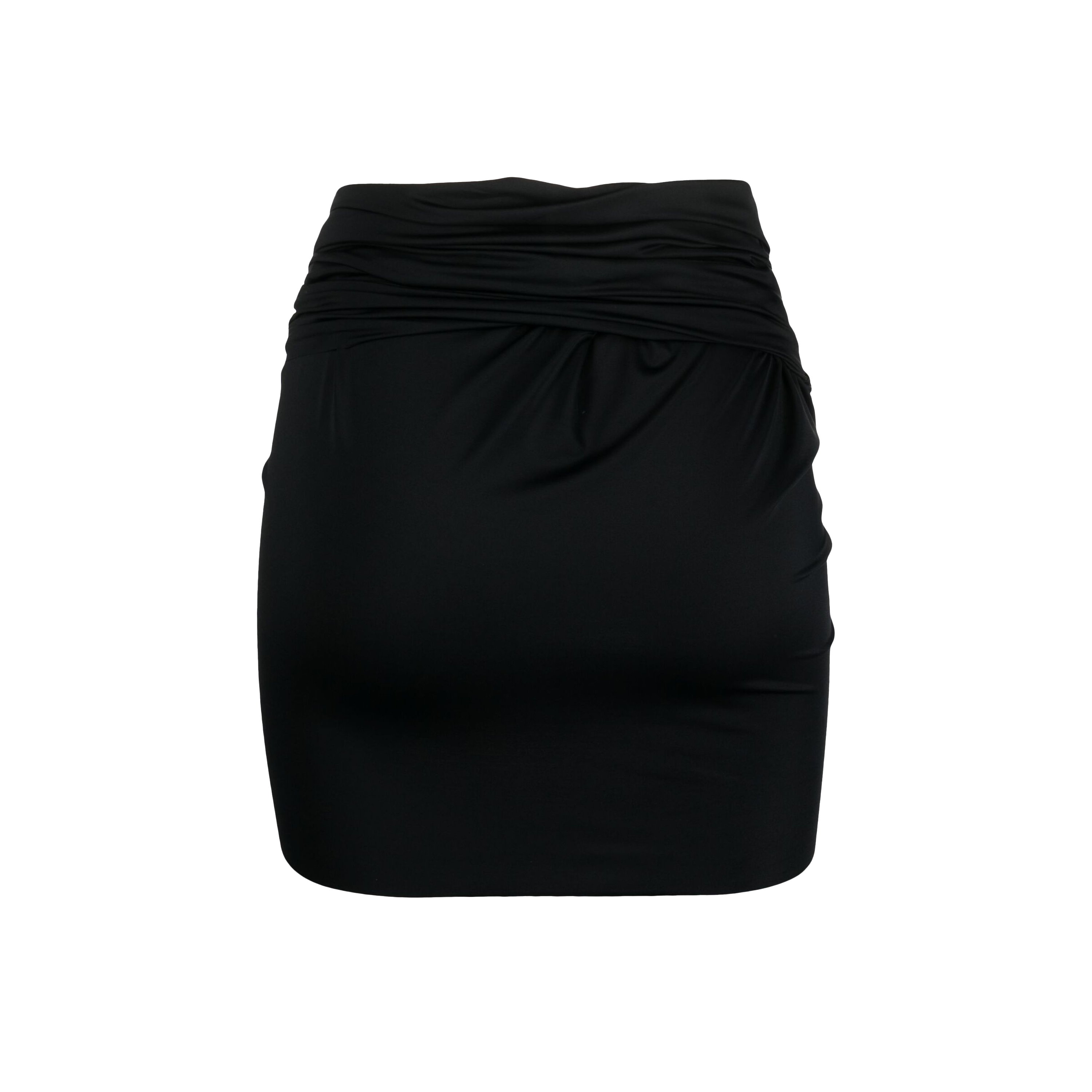 Falda Negra Versace Plaque