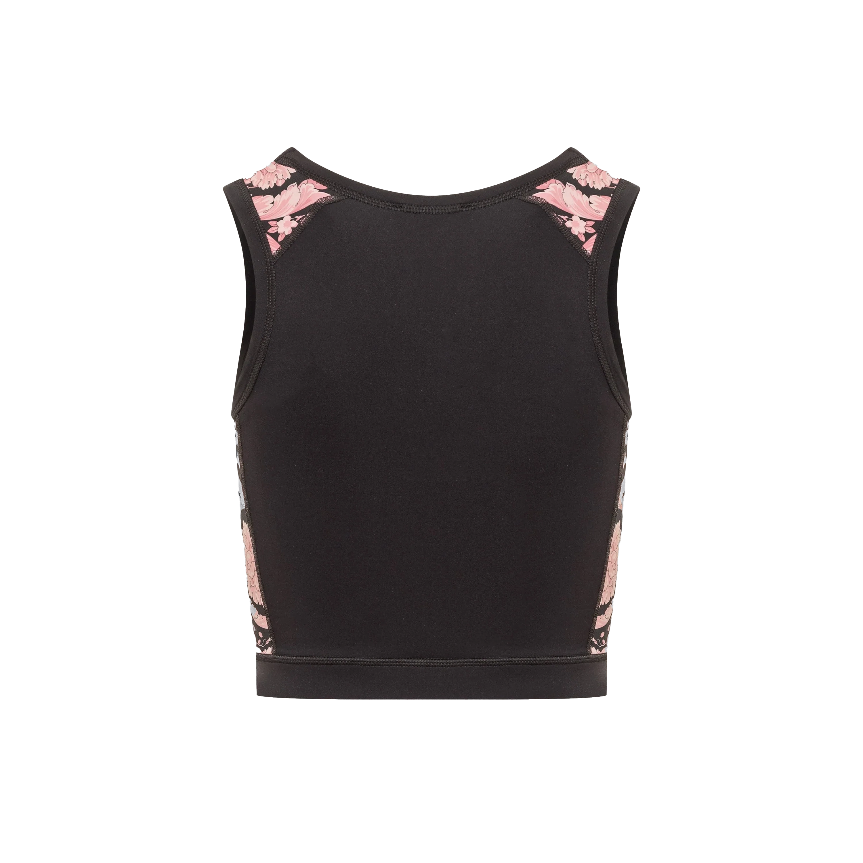 Top Negro Versace Pink Baroque