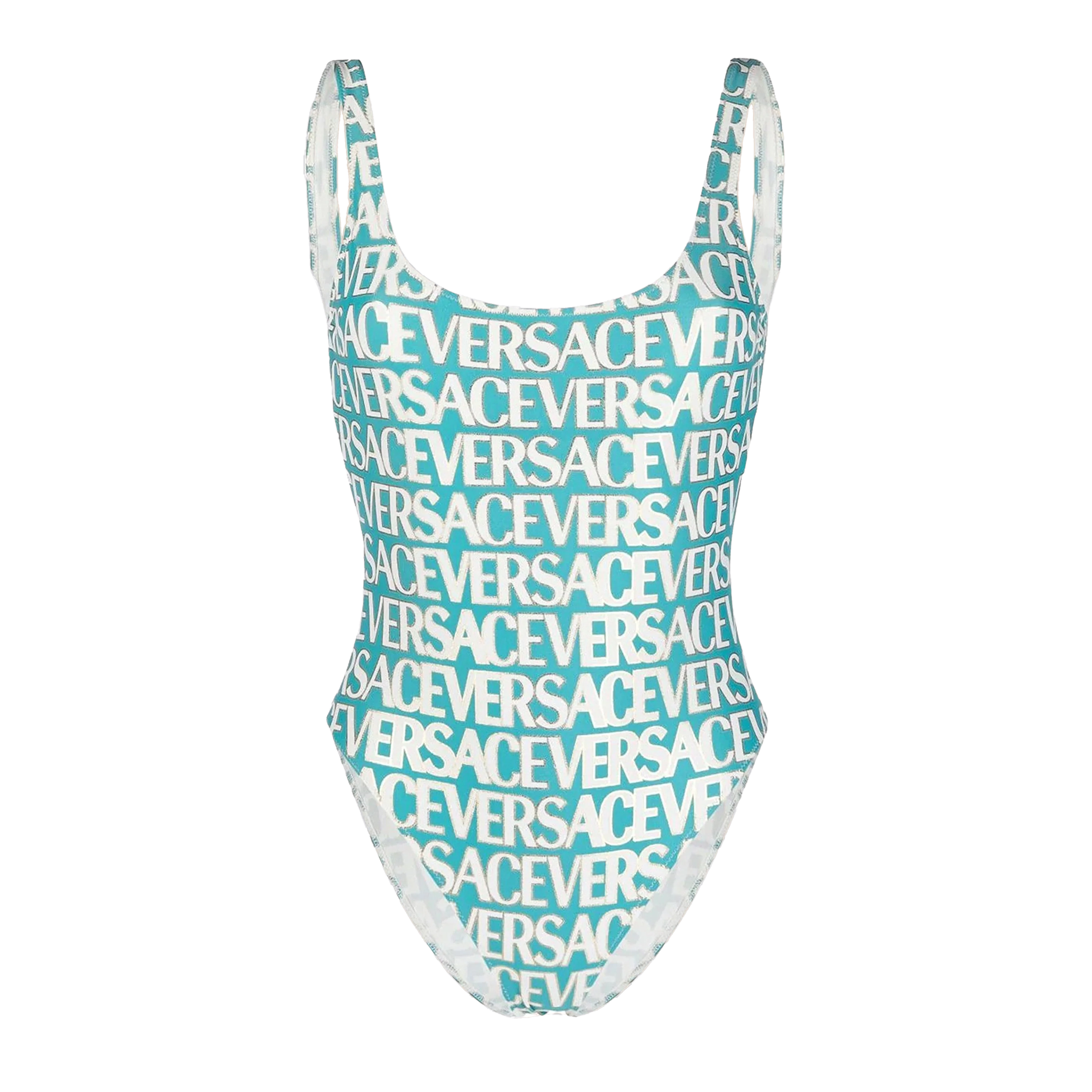 Body Turquesa Versace Monogram
