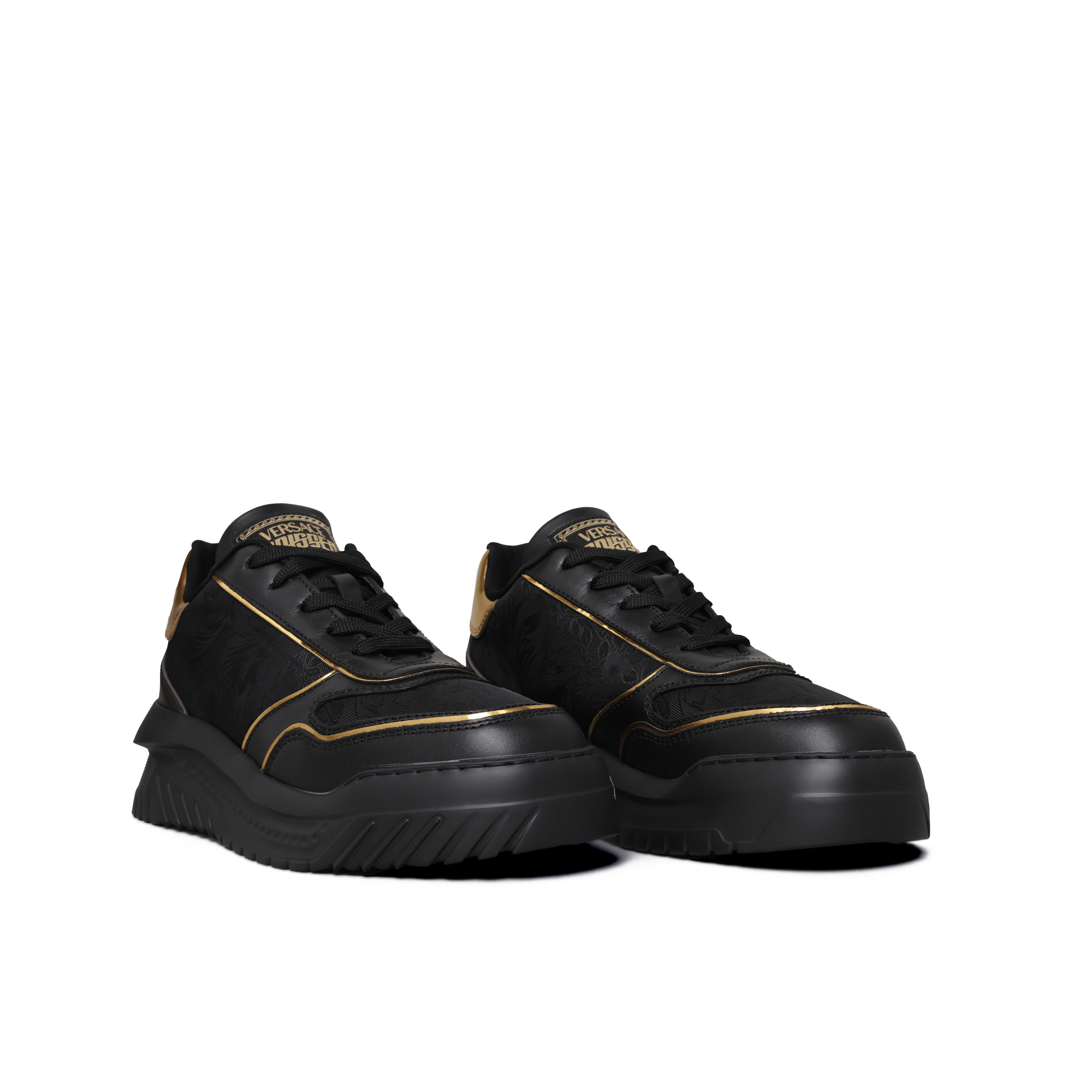 Sneakers Negros Versace Odessea