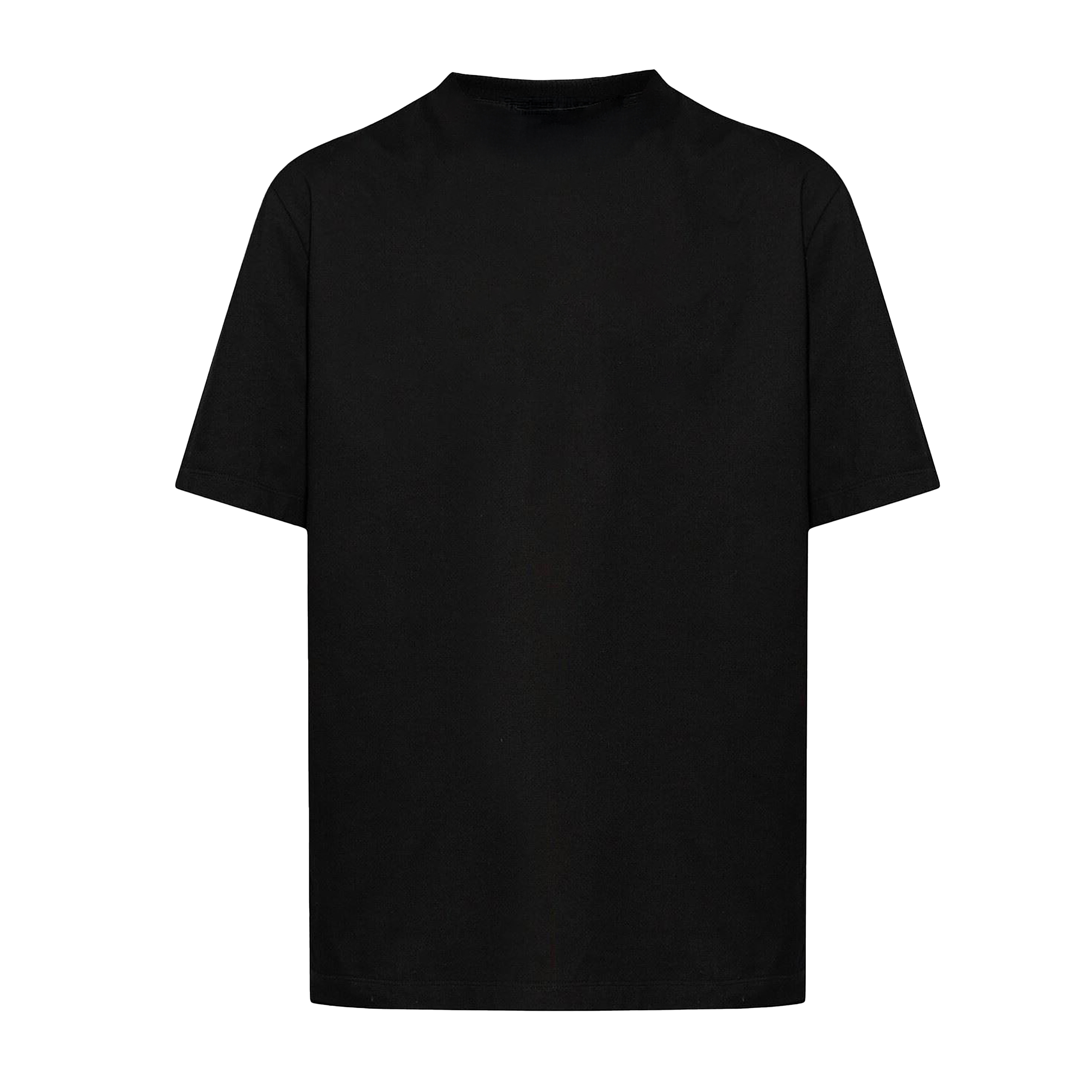 Camiseta Negra Versace Logo