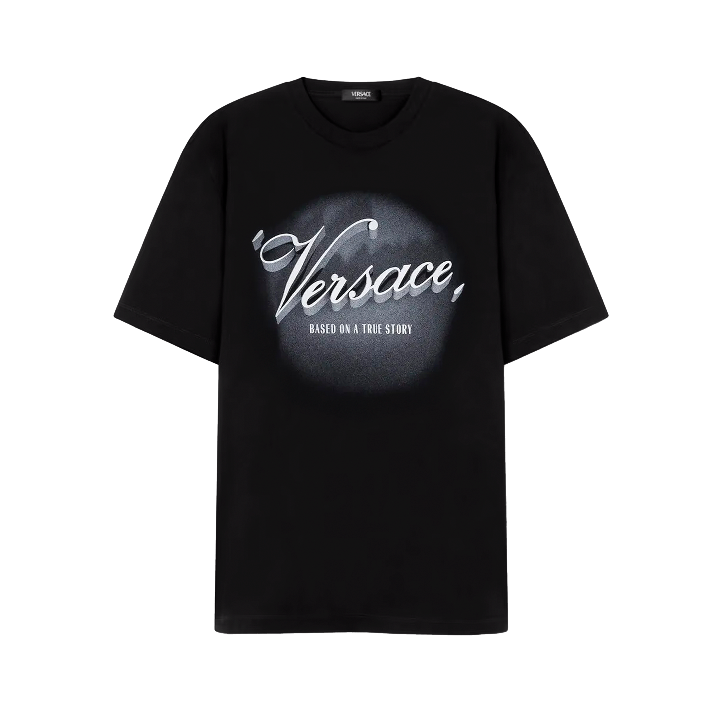 Camiseta Negra Versace Based