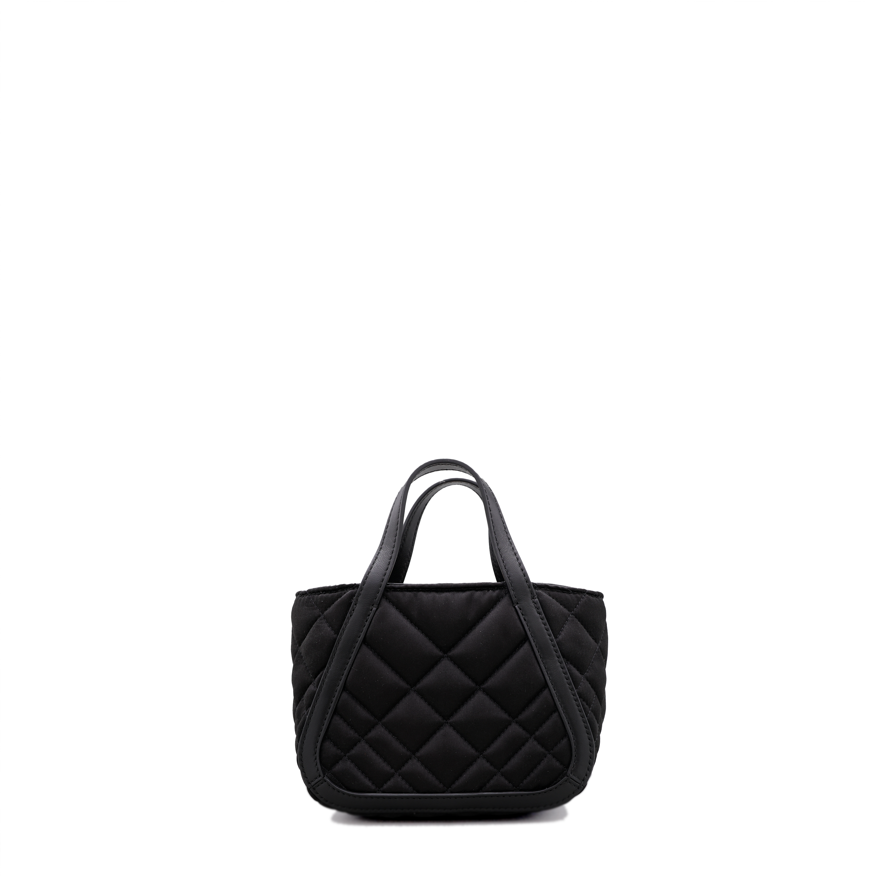 Cartera Negro Versace Tote Greca Goddess
