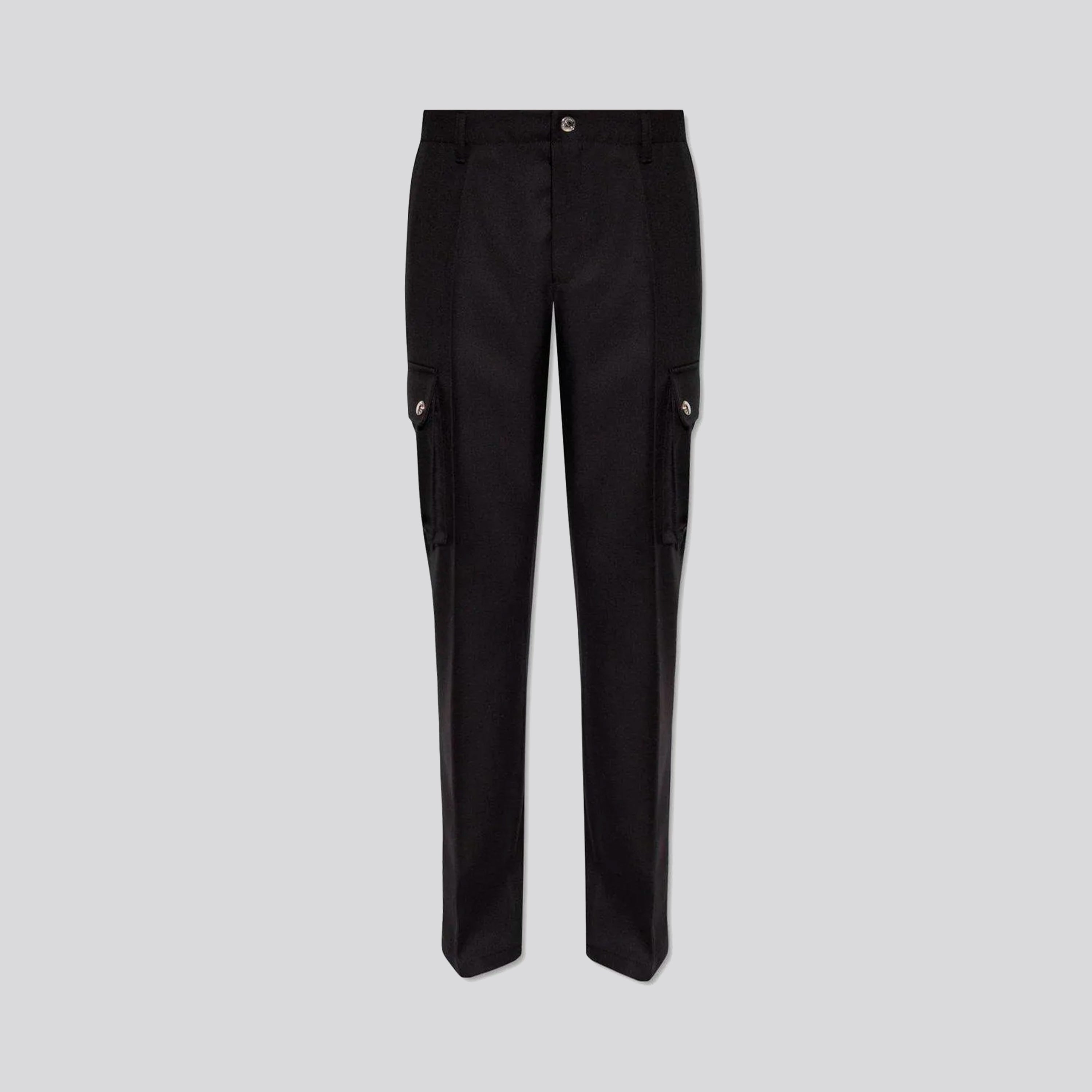 Pantalón Negro Versace Versace