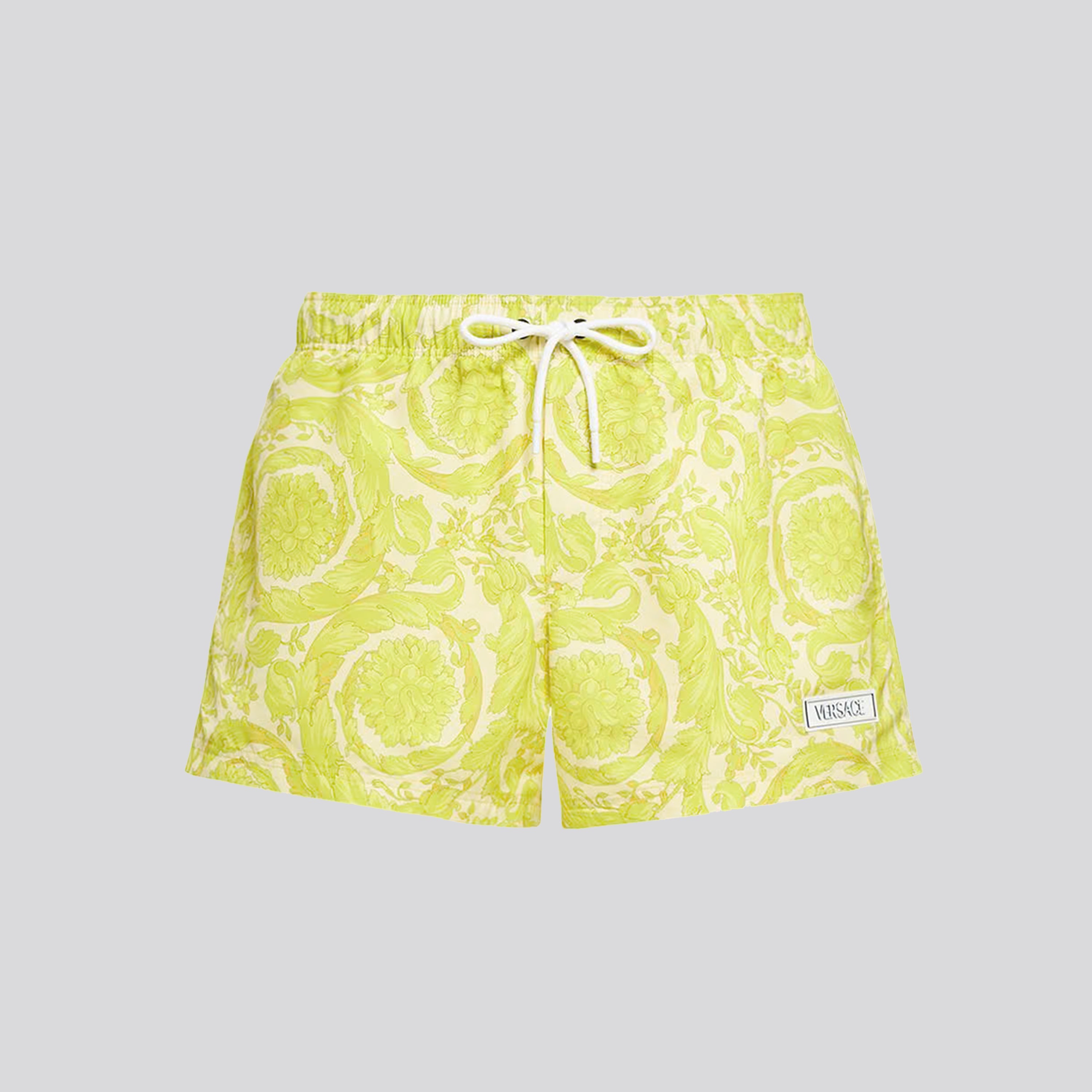 Pantaloneta Amarilla Versace Boroco