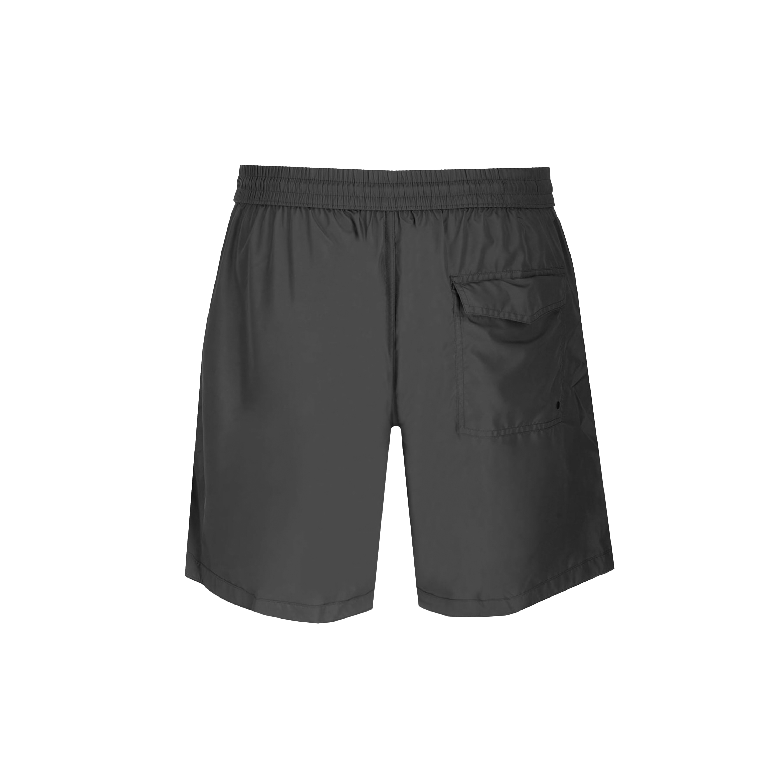 Pantaloneta Negra Versace Logo
