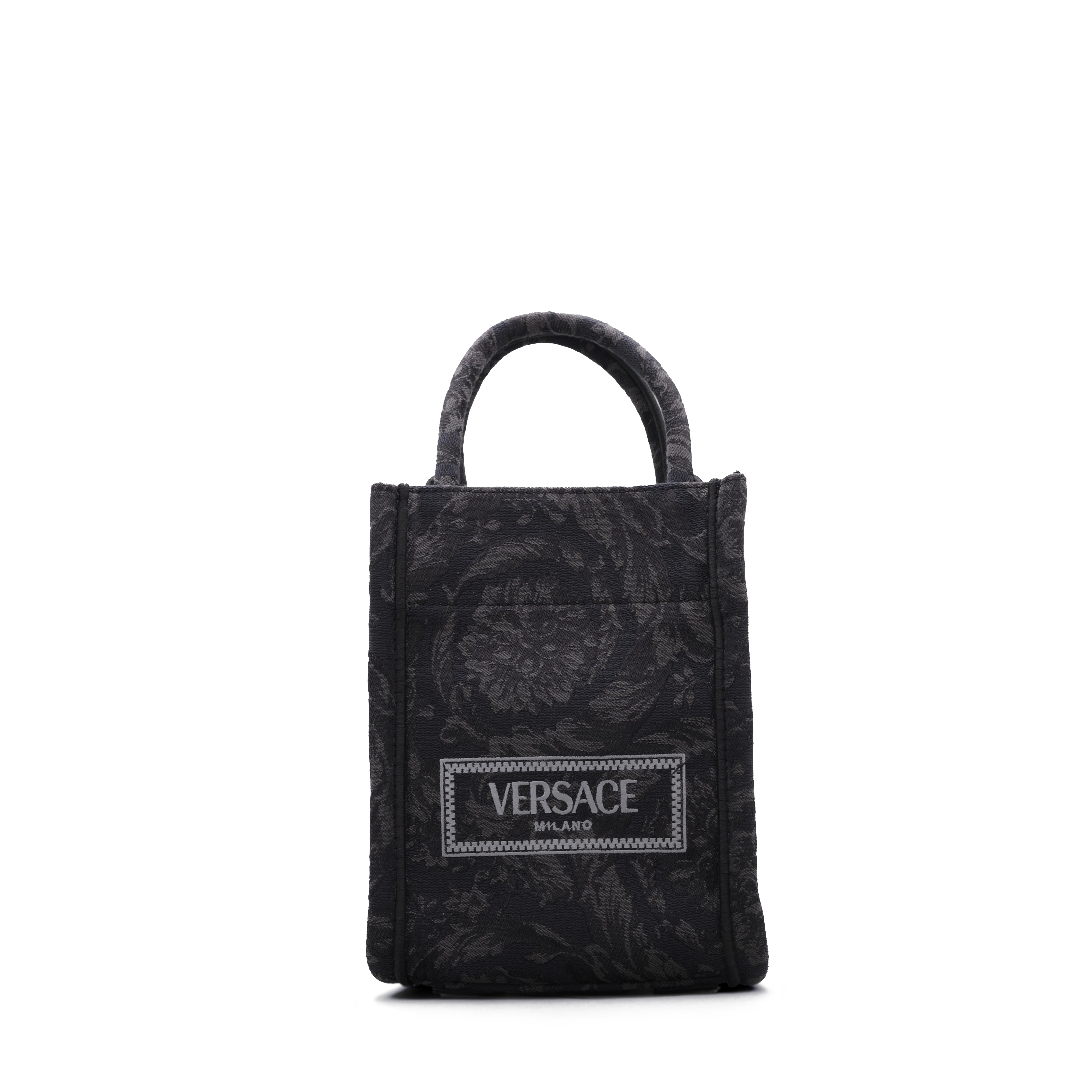 Bolso Negro Versace Athena