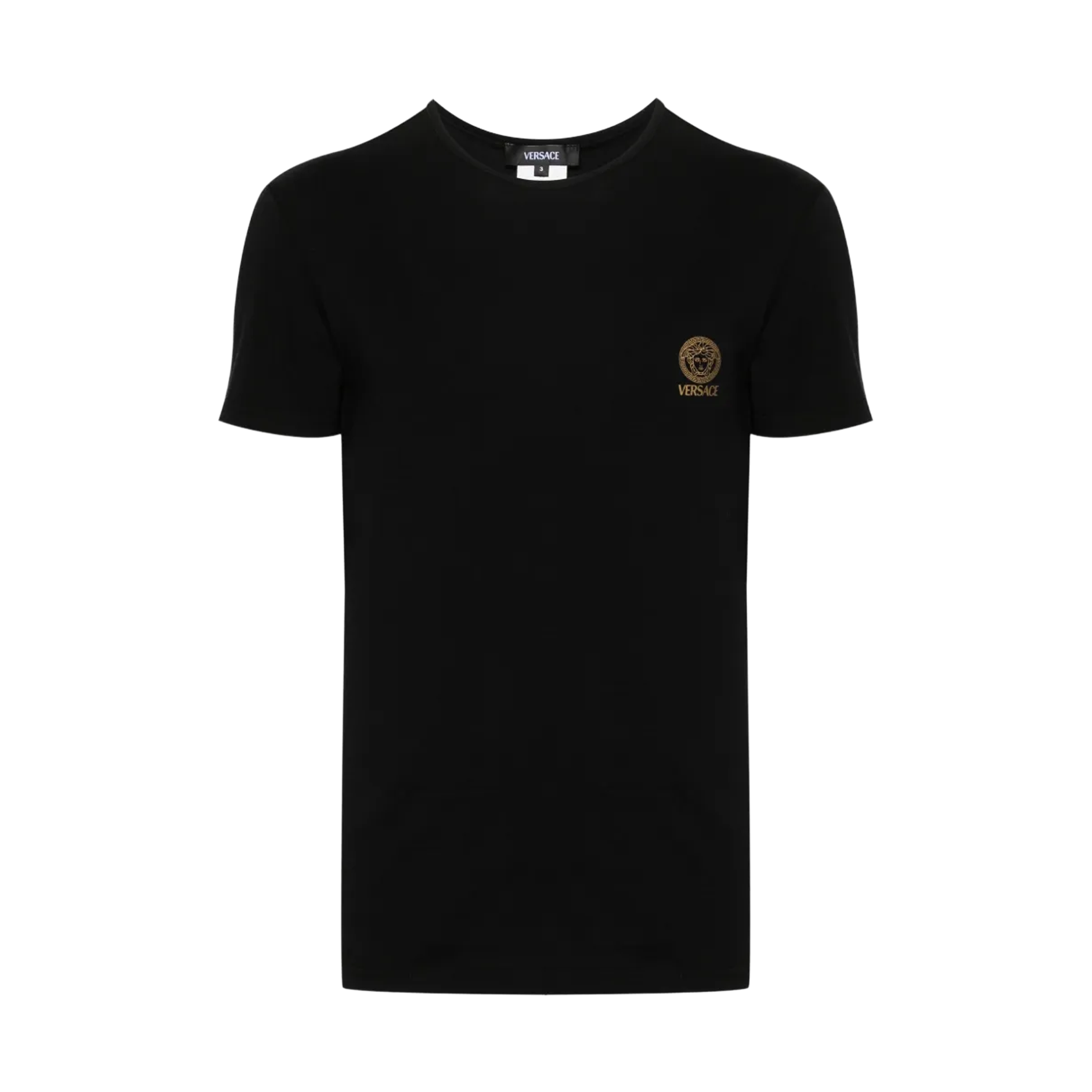 Camiseta Negra Versace Underwear