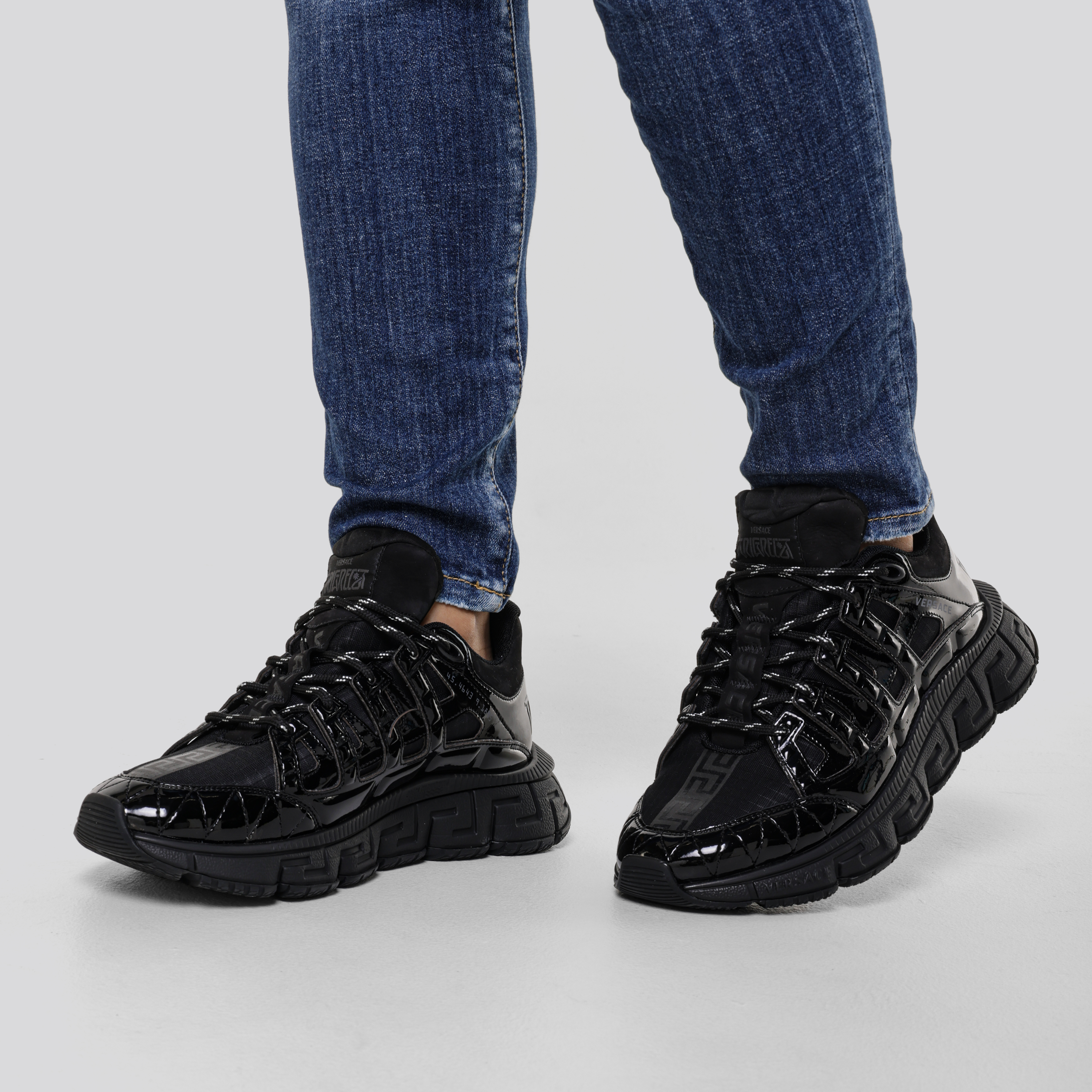 Sneakers Negros Versace Trigreca Negro 39