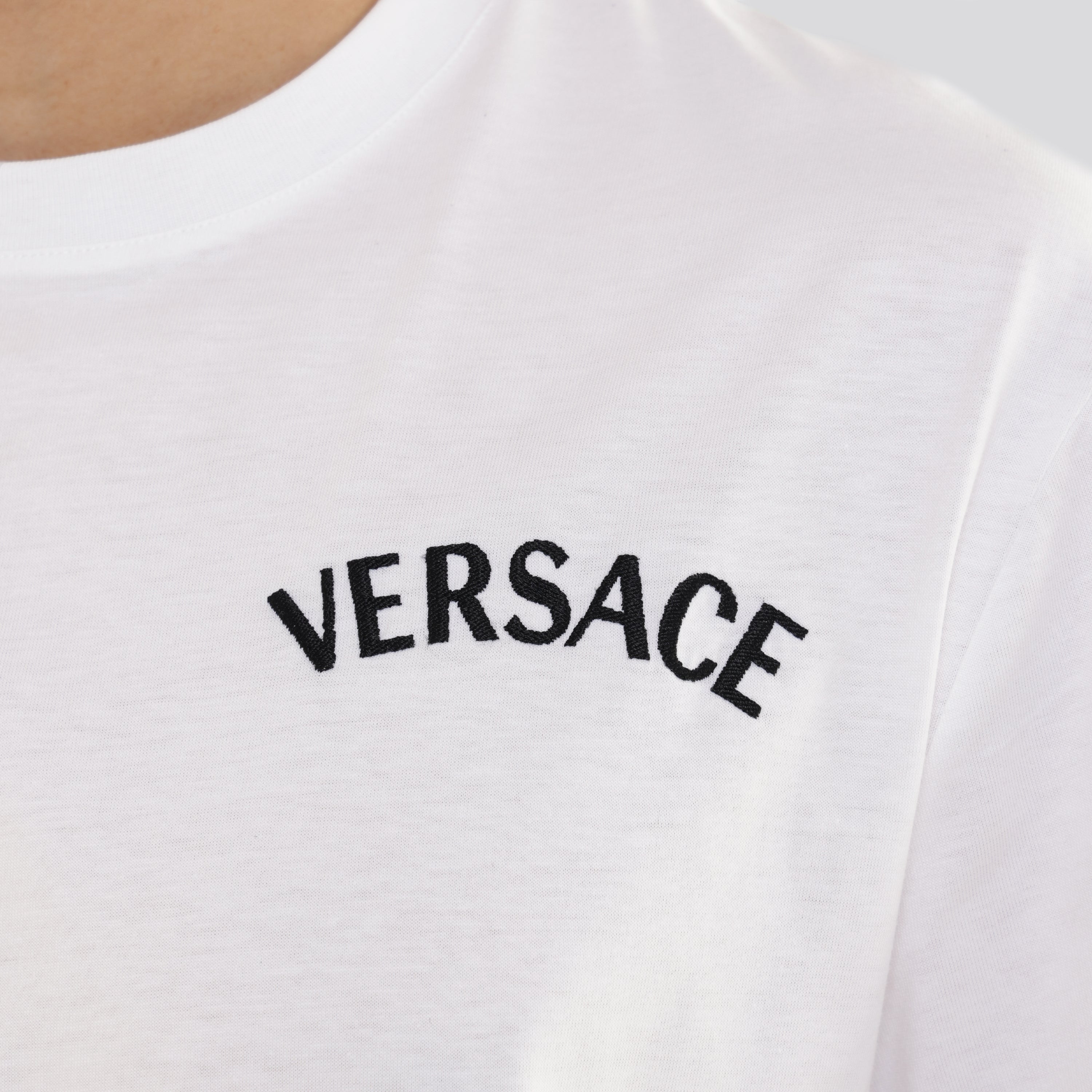 Camiseta Blanca Versace Milano