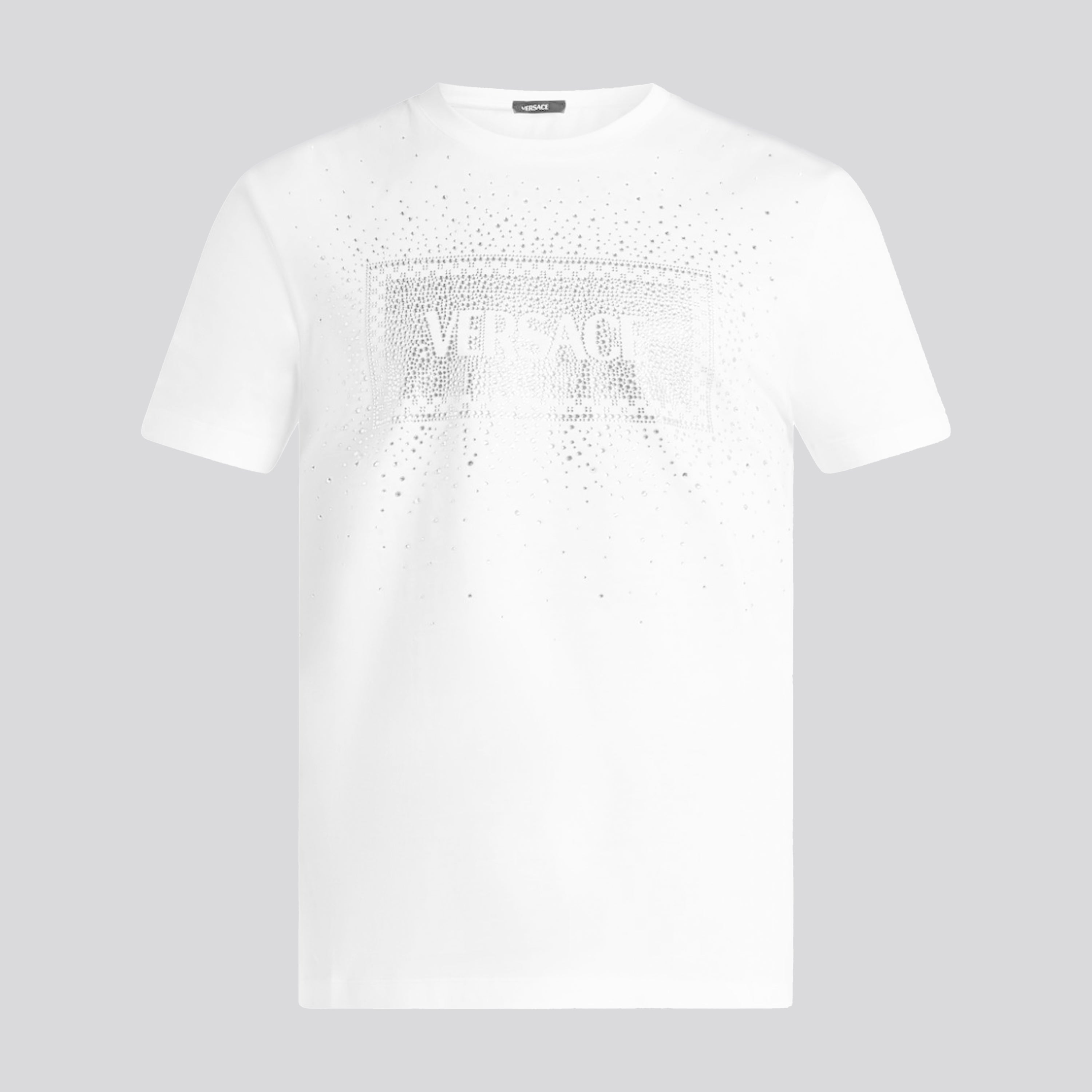 Camiseta Blanca Versace Crystal