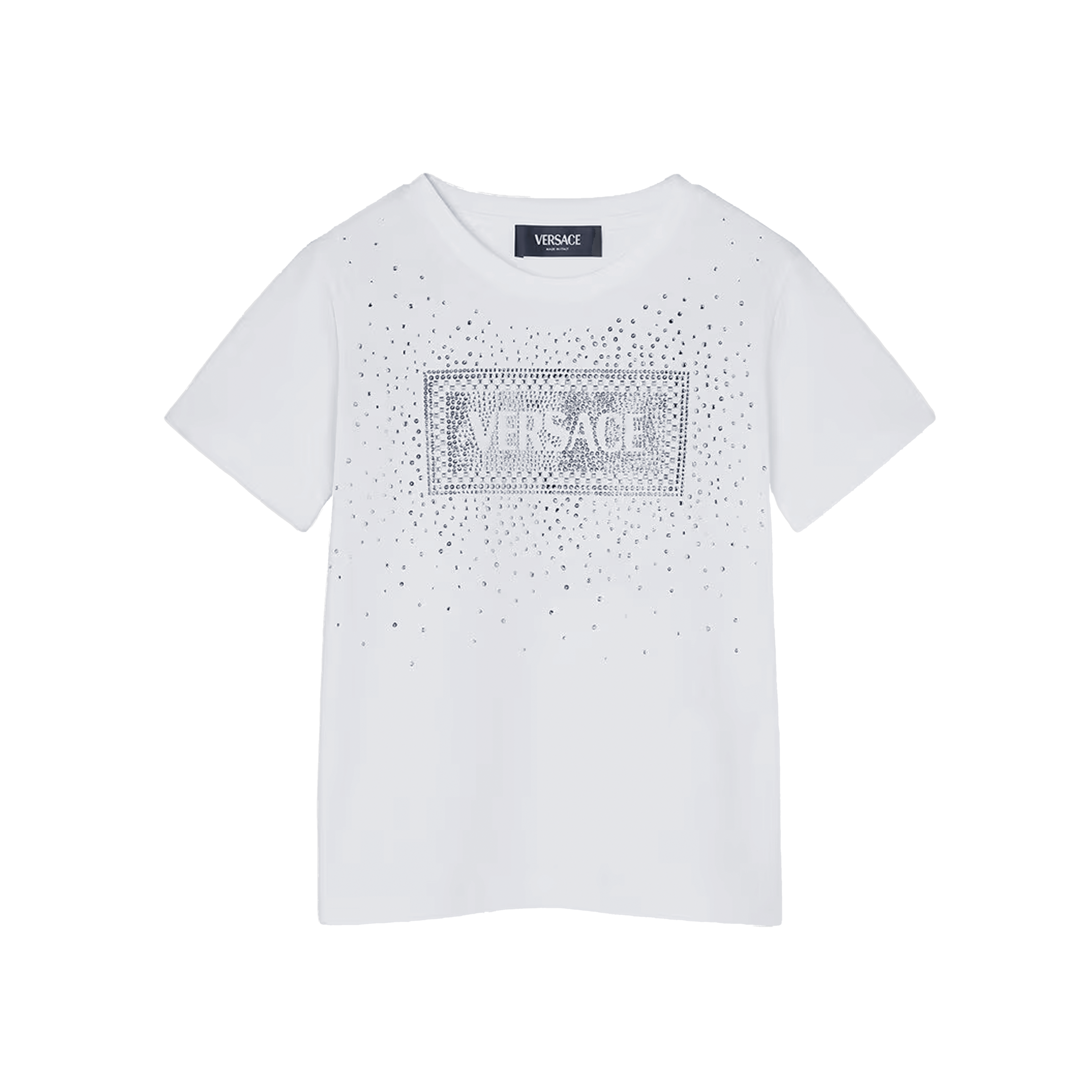 Camiseta Blanca Versace Crystal