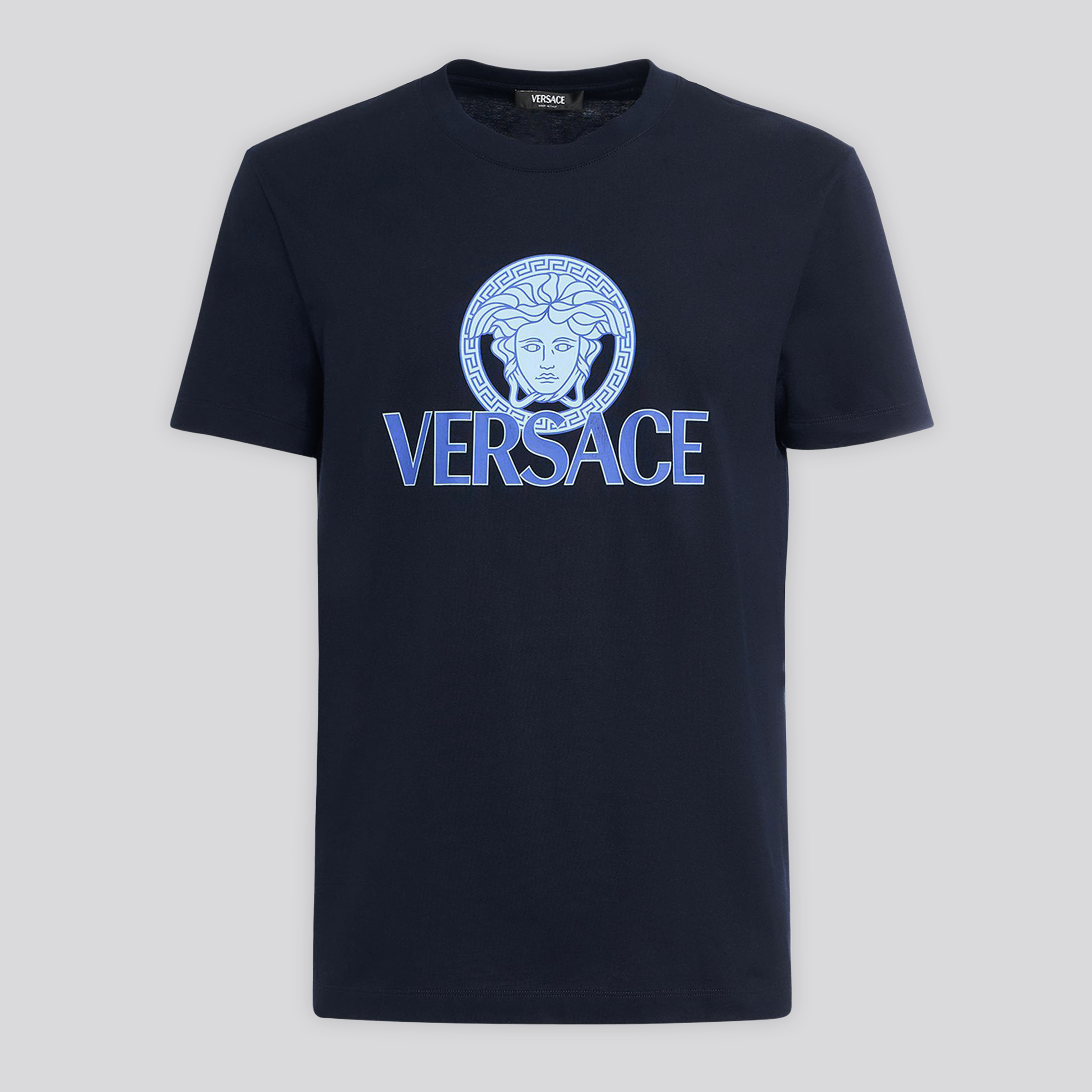 Camiseta Azul Versace Medusa