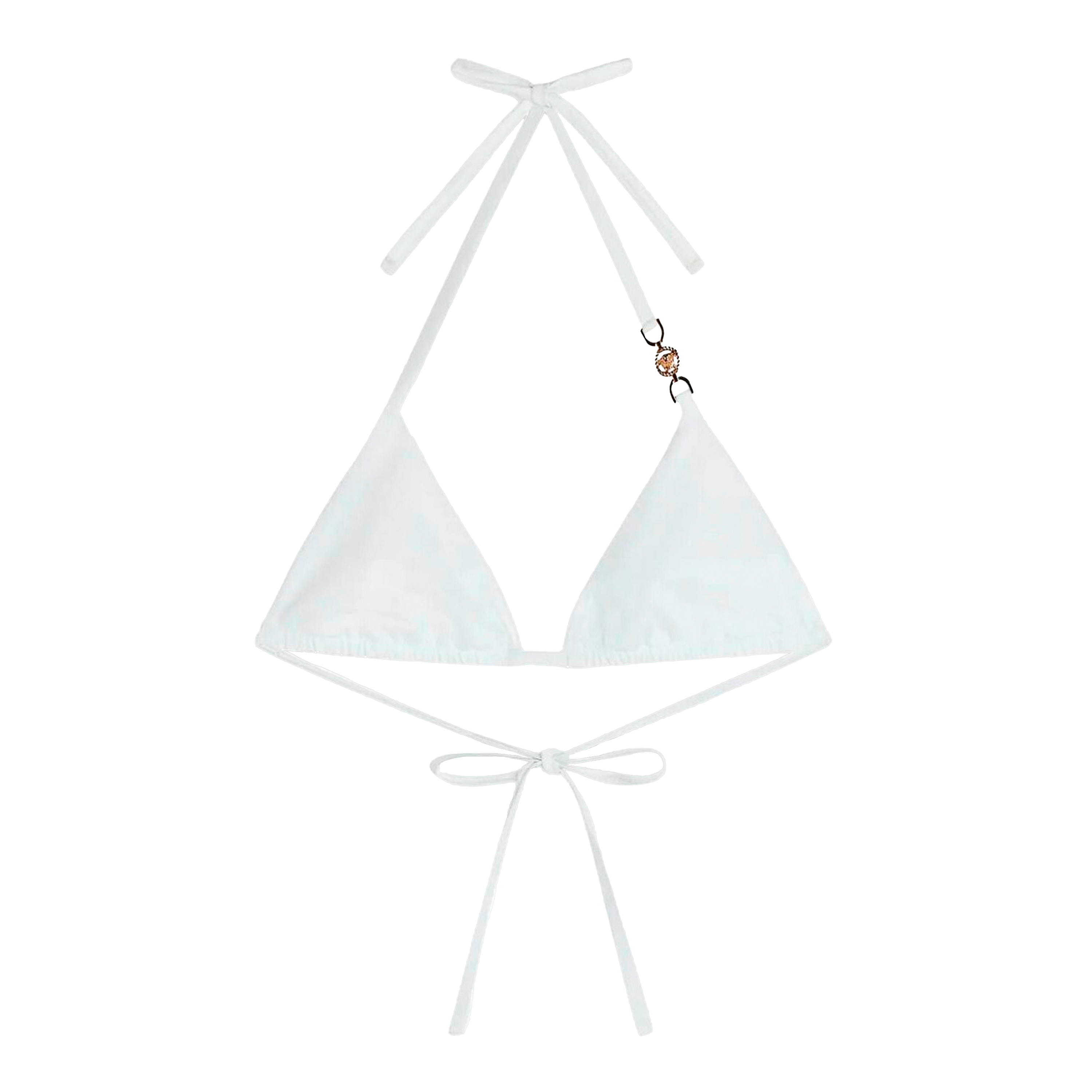 Bikini Blanco Versace Top