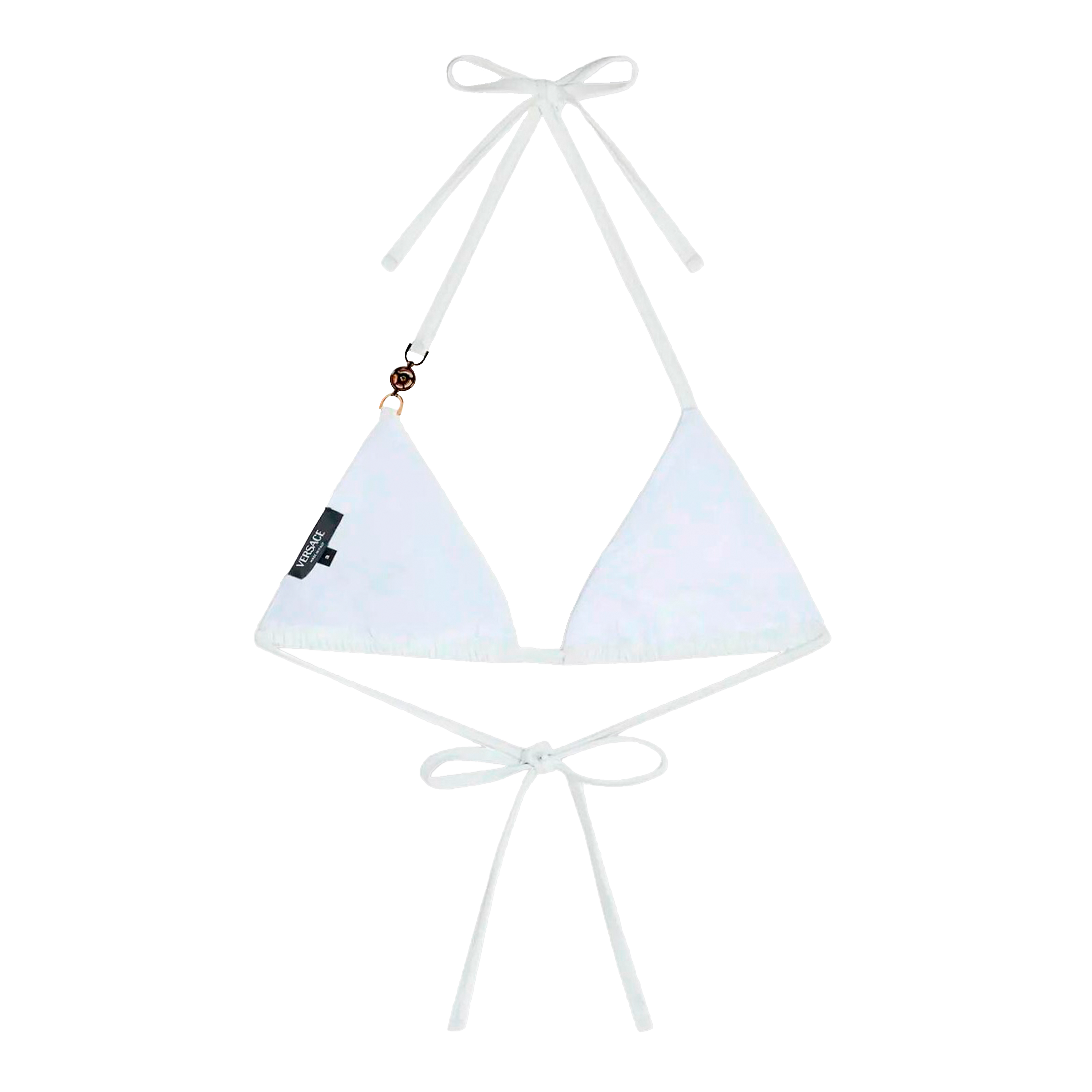 Bikini Blanco Versace Top
