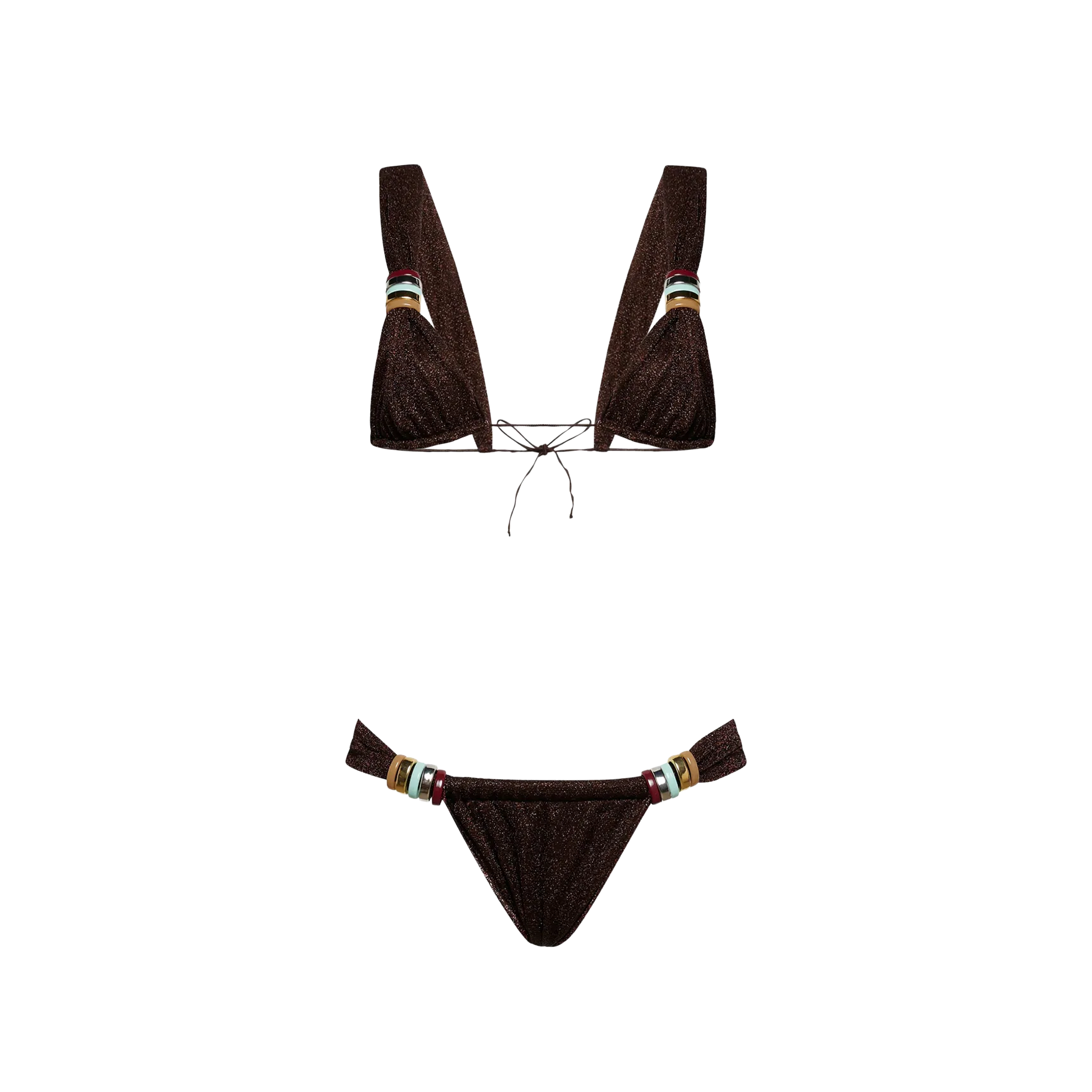 Bikini Chocolate Oséree Lumier Multi Ring 70s