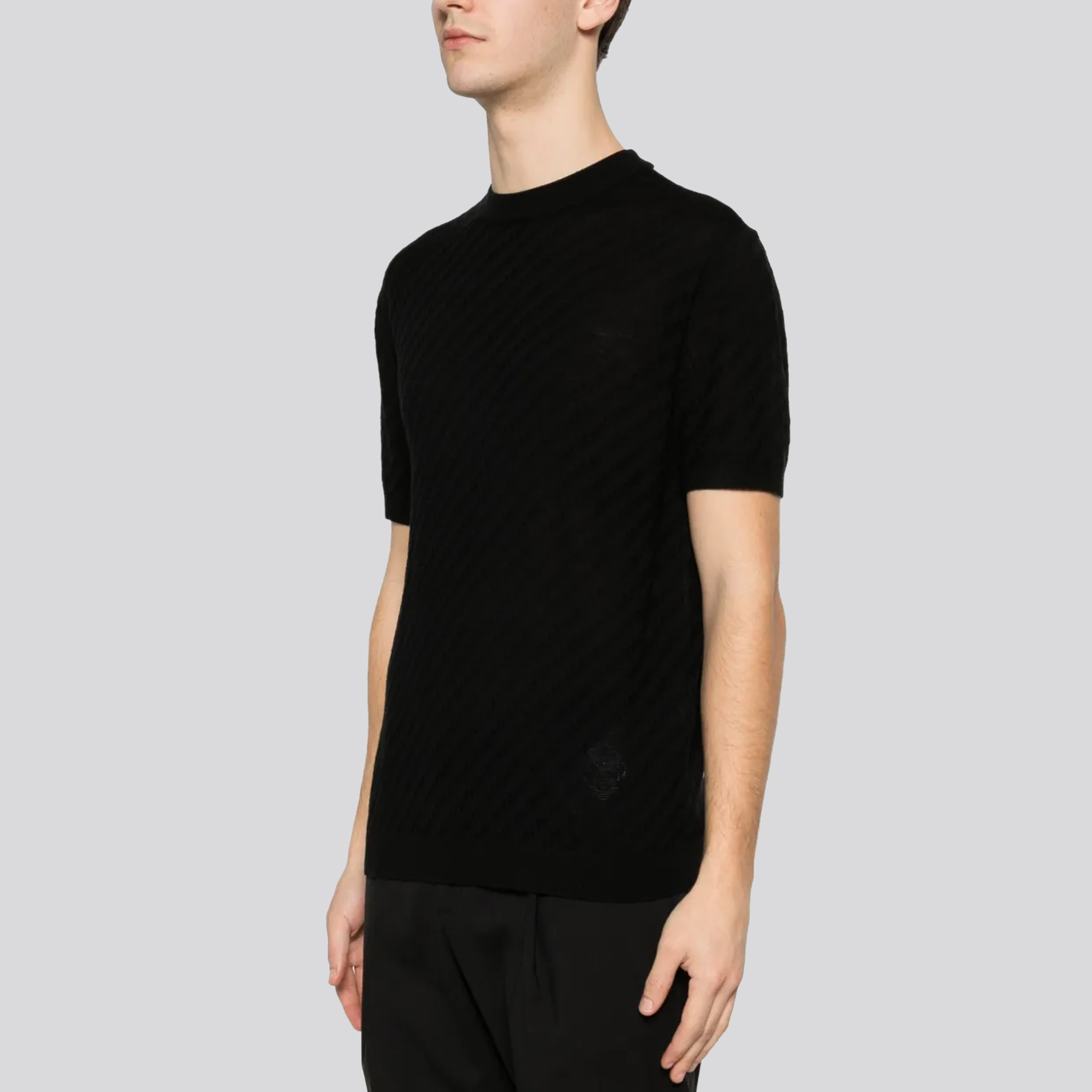 Camiseta Azul Armani Eagle