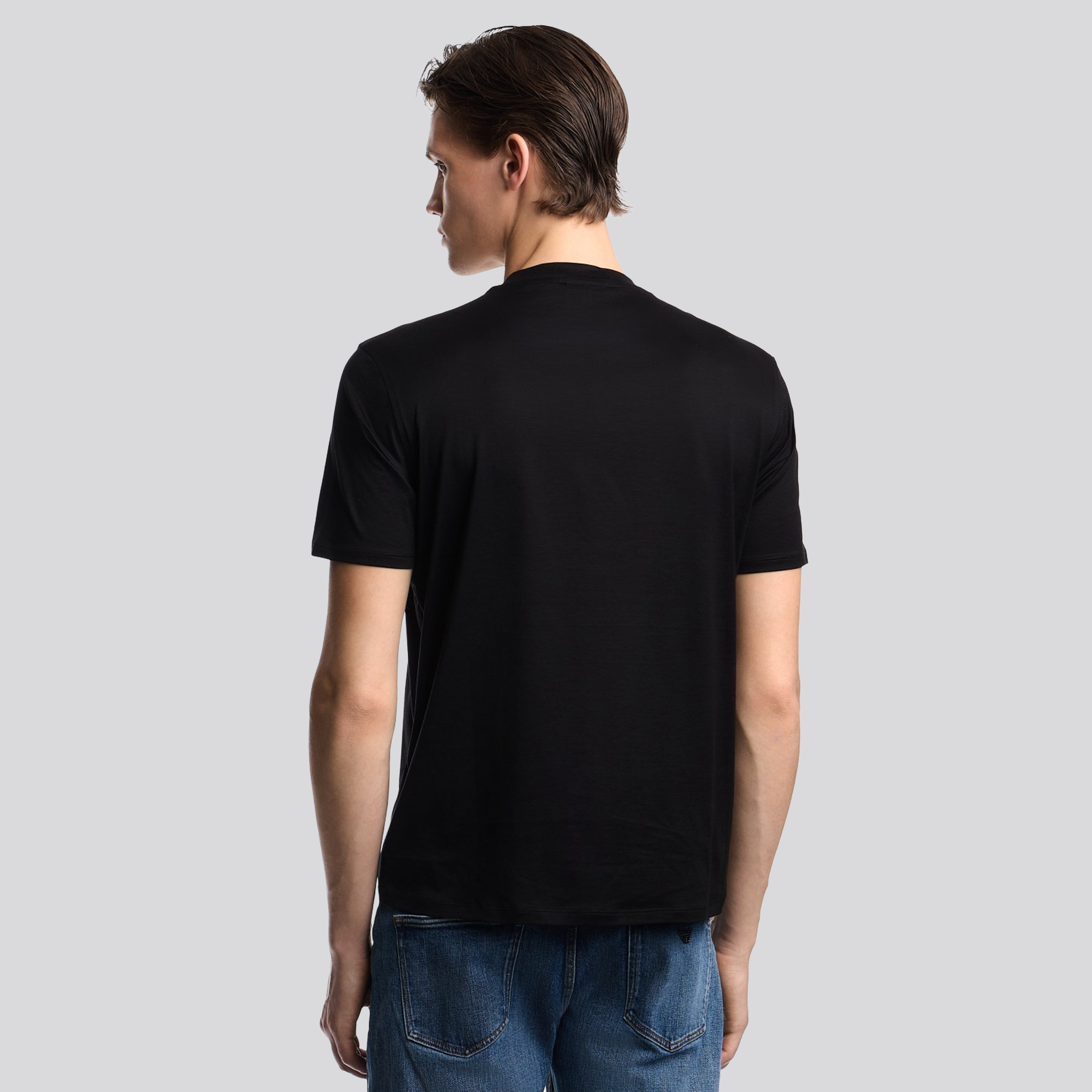 Camiseta Negra Armani Ea