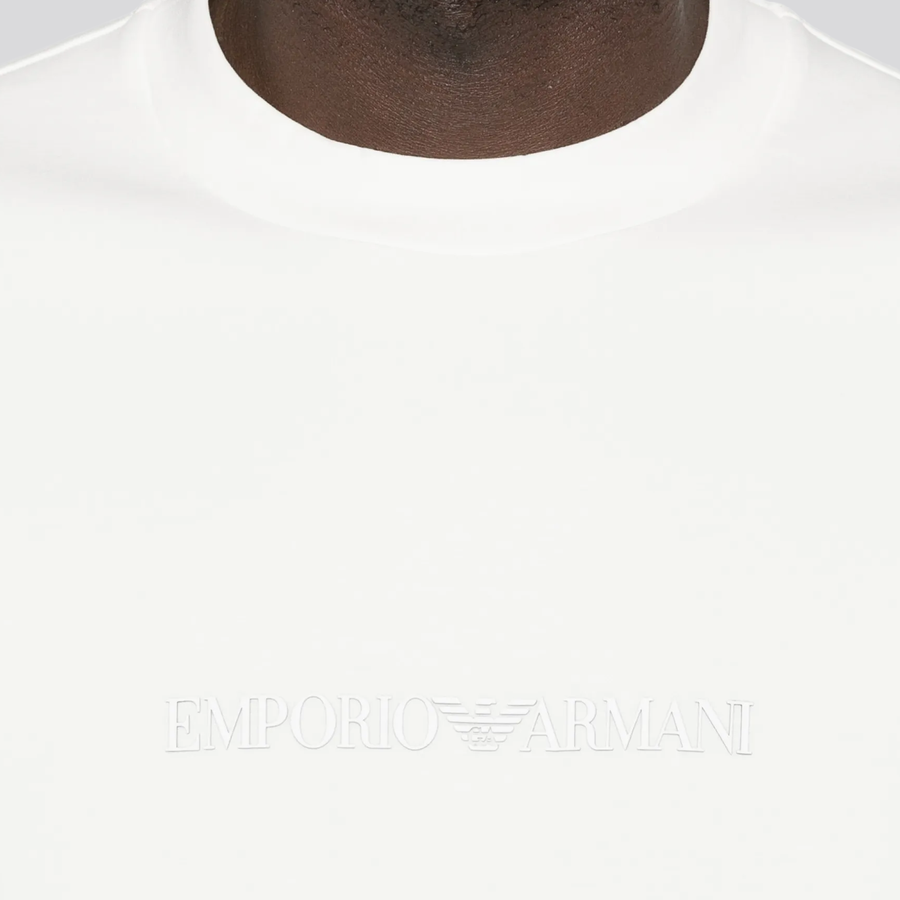 Buzo Blanco Emporio Armani Logo