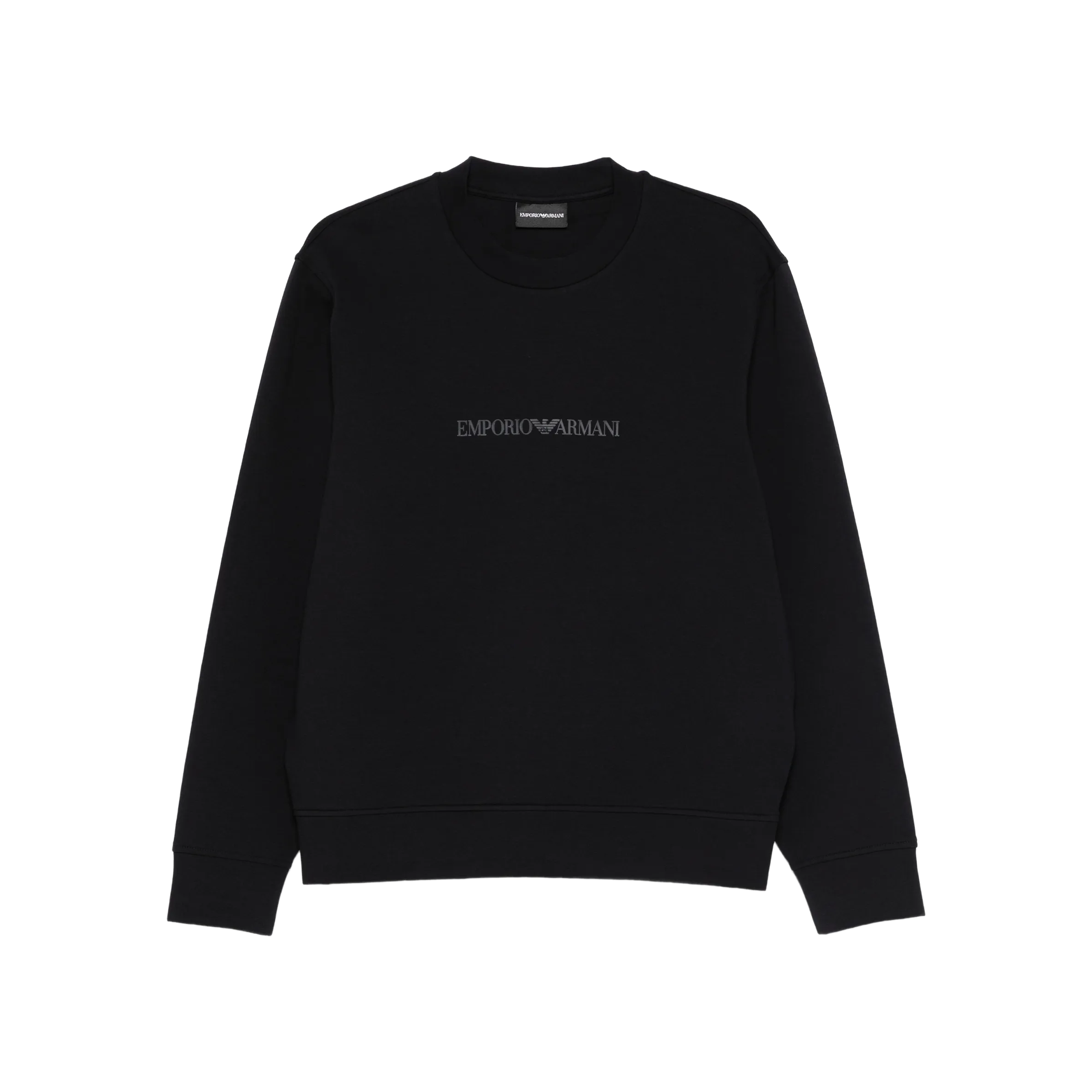 Buzo Negro Emporio Armani Logo