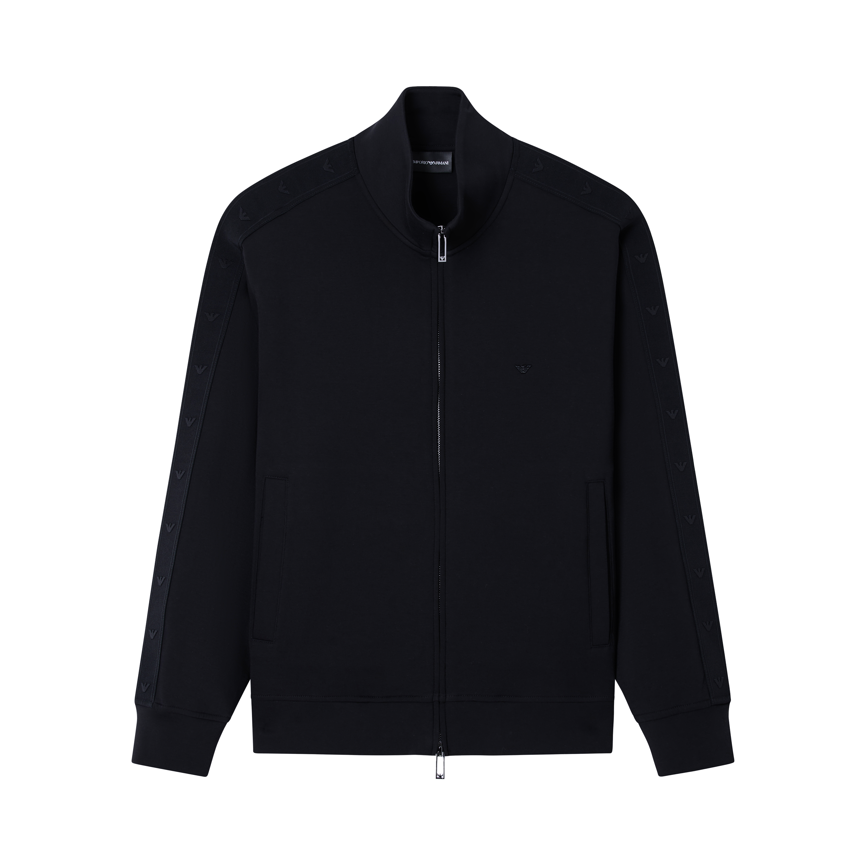 Chaqueta Azul Armani Zip