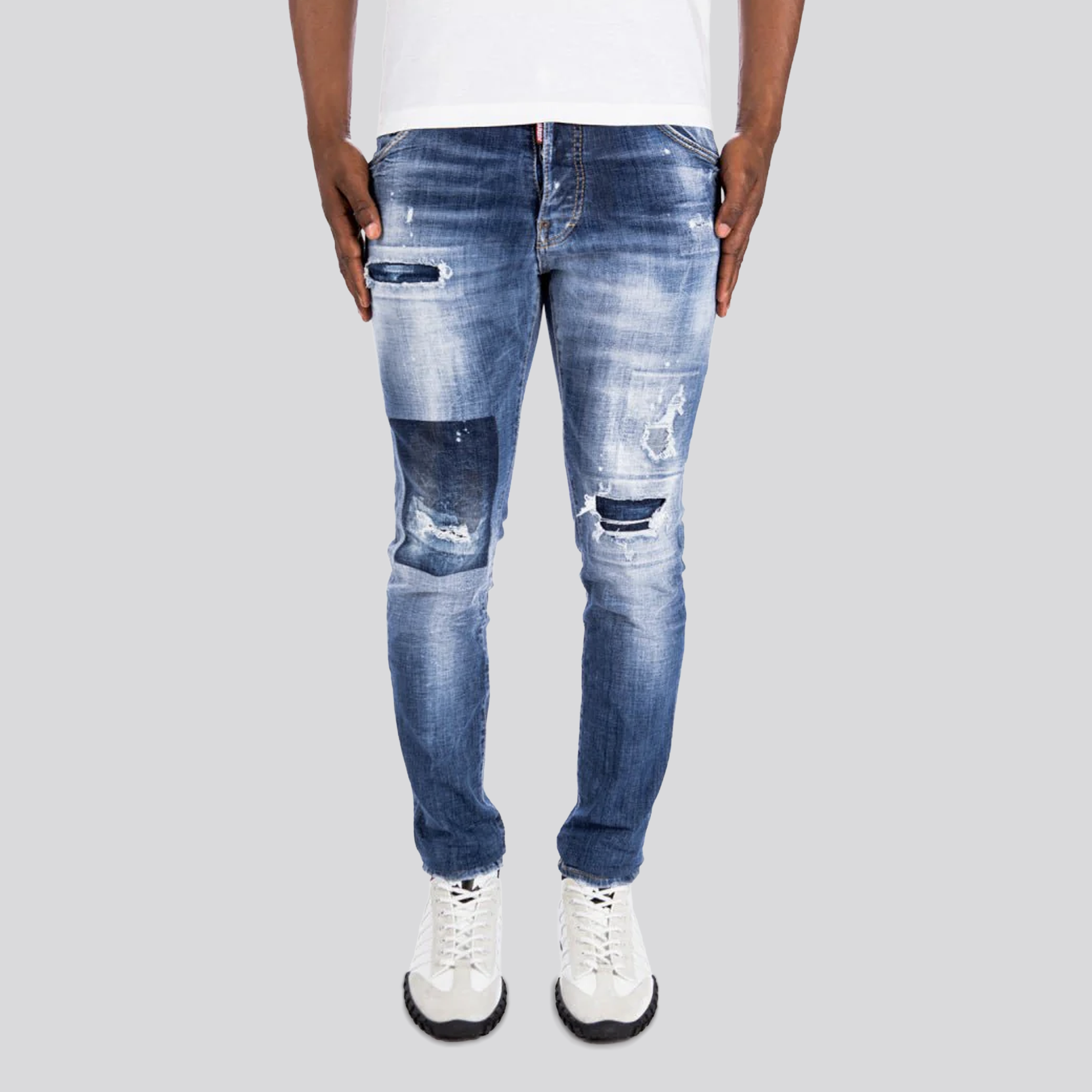 Jeans Azul Dsquared2 Patches