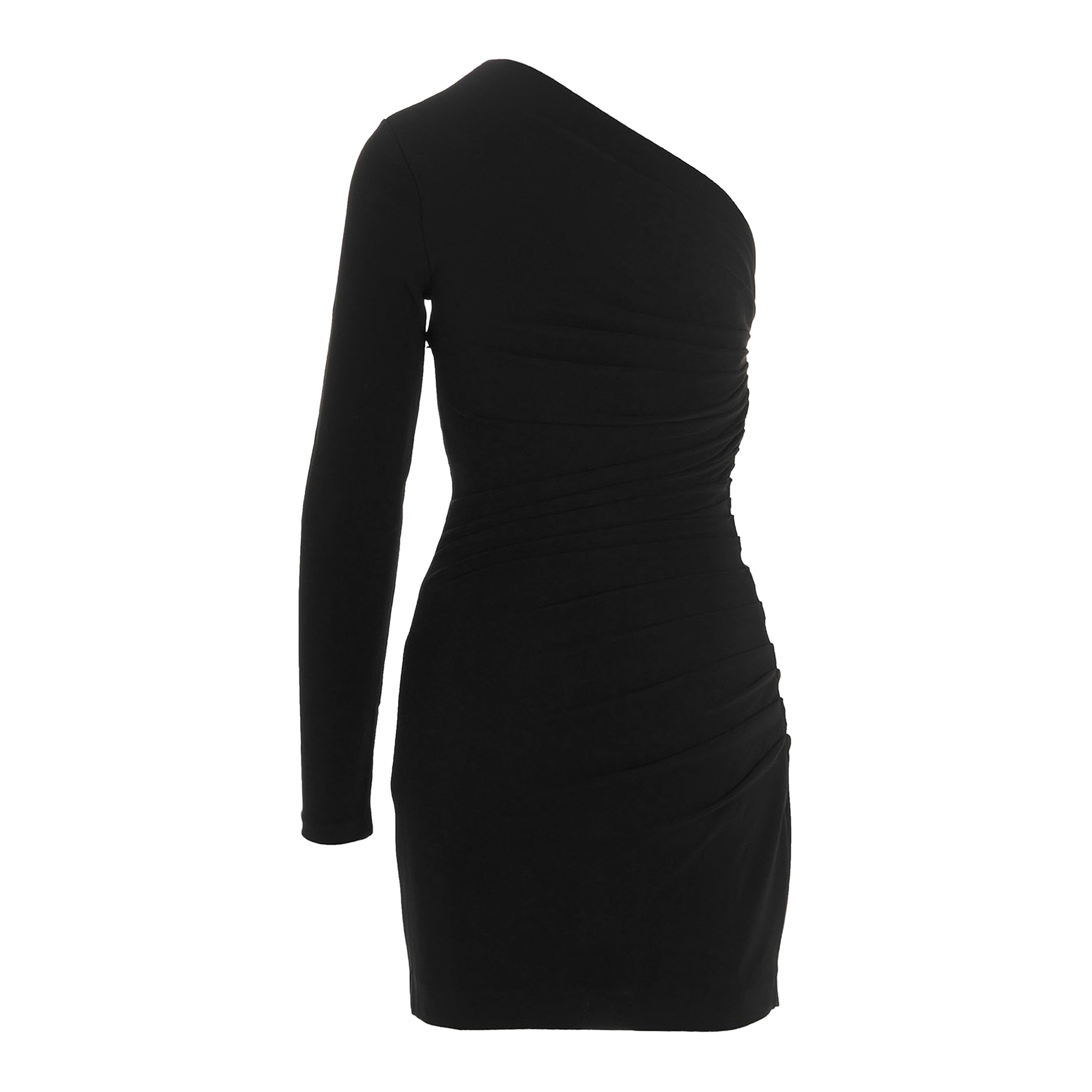 Vestido Negro Dsquared2 One Sleeve