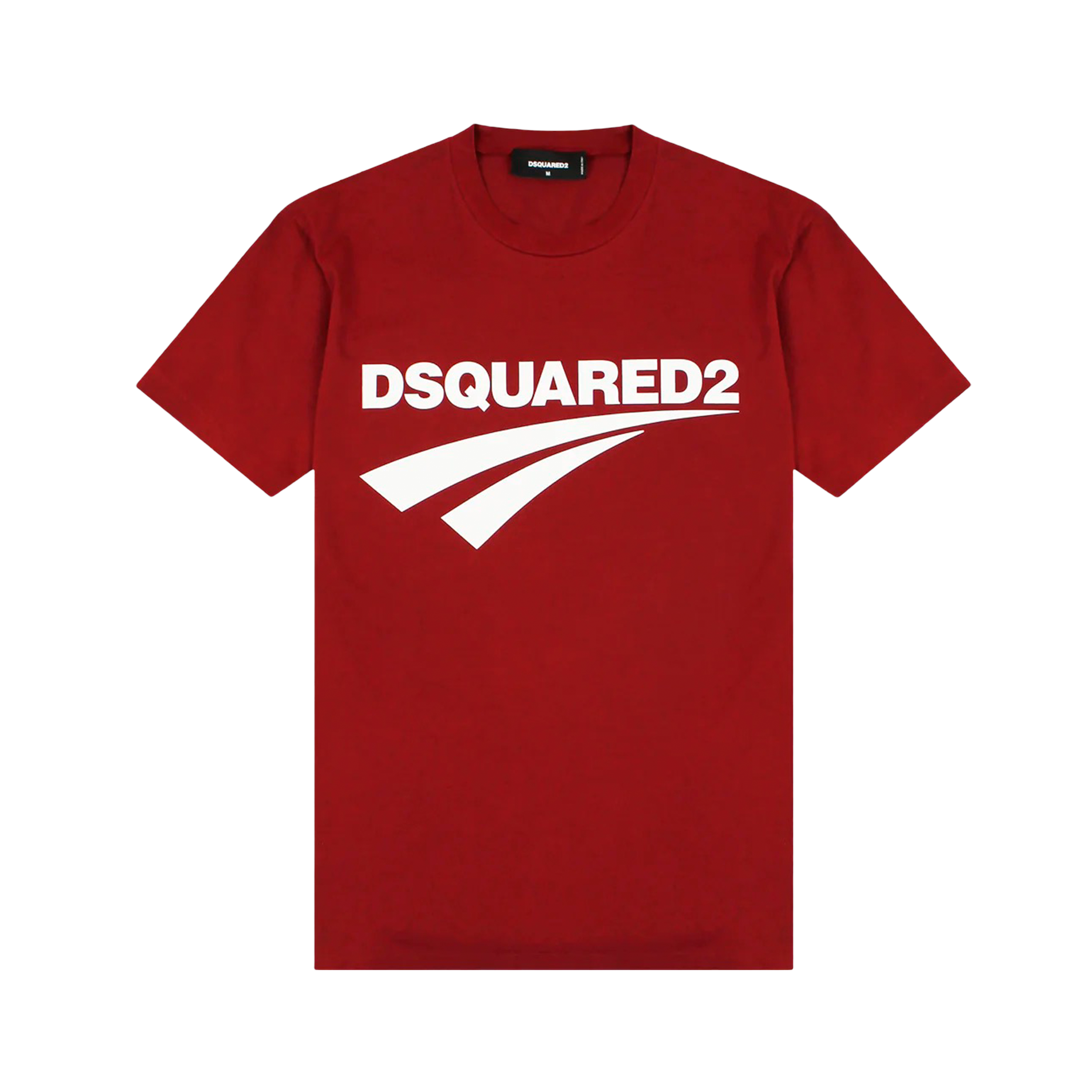 Camiseta Roja Dsquared2 Logo Cigarette