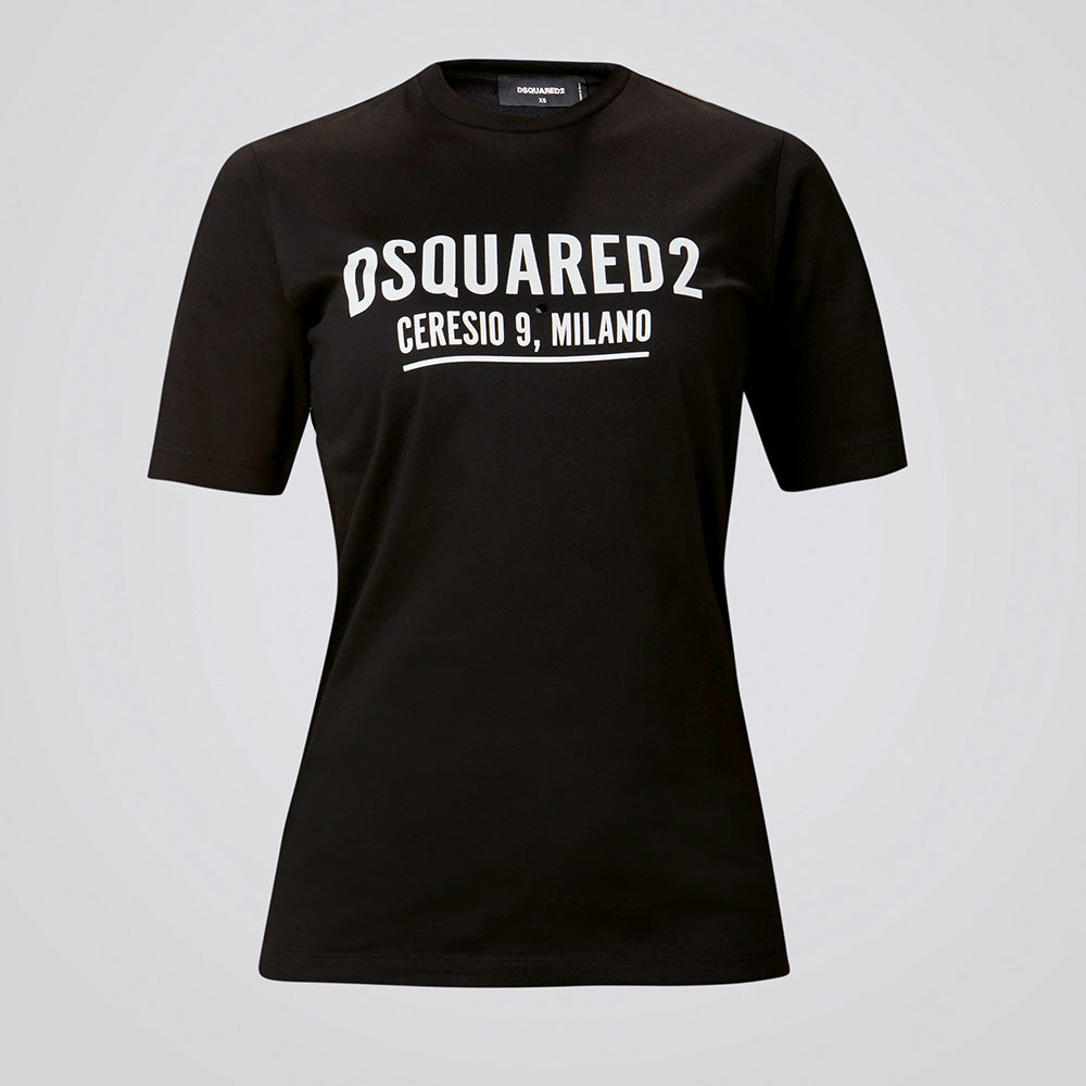 Camiseta Negra Dsquared2 Ceresio Big W