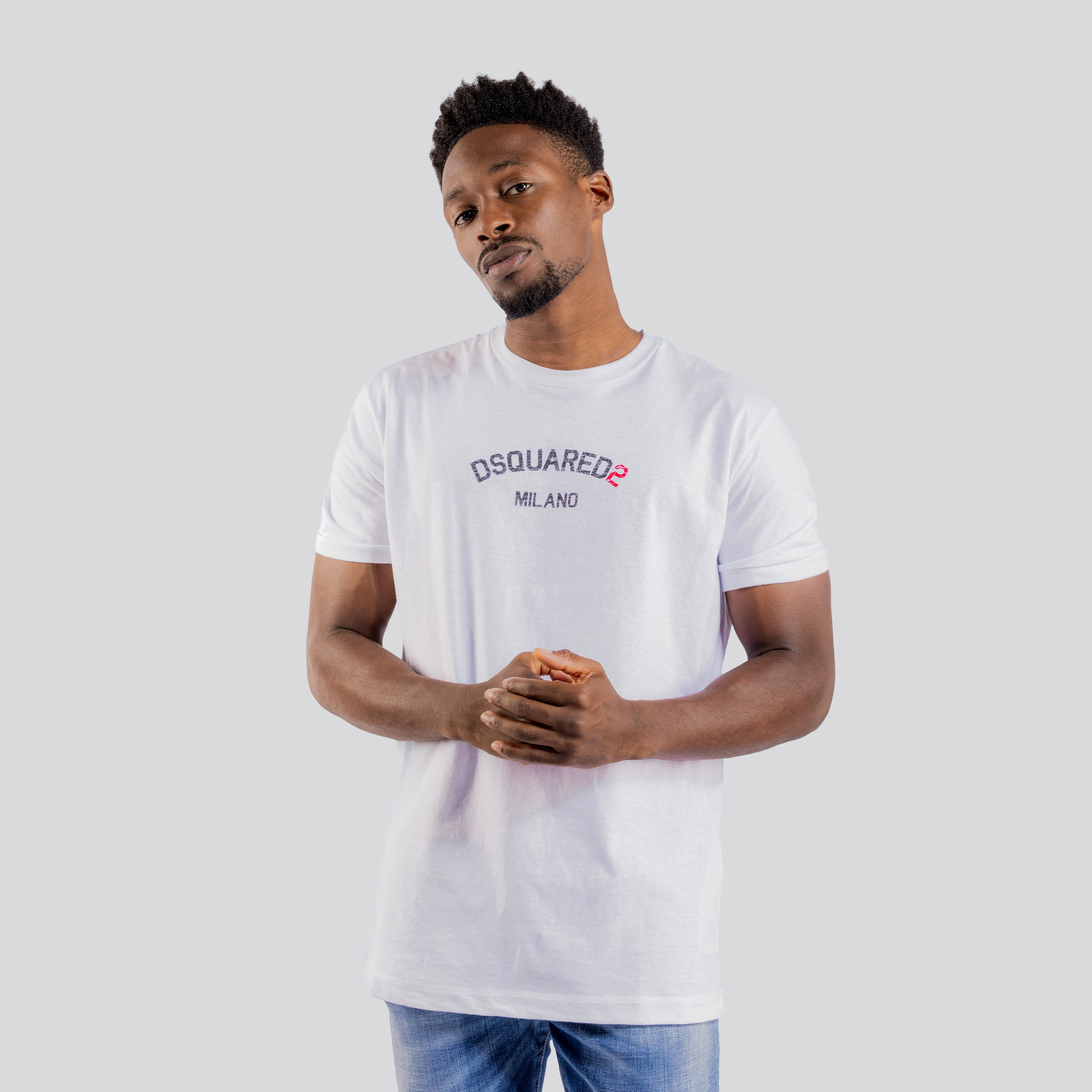 Camiseta Blanca Dsquared2 Milano