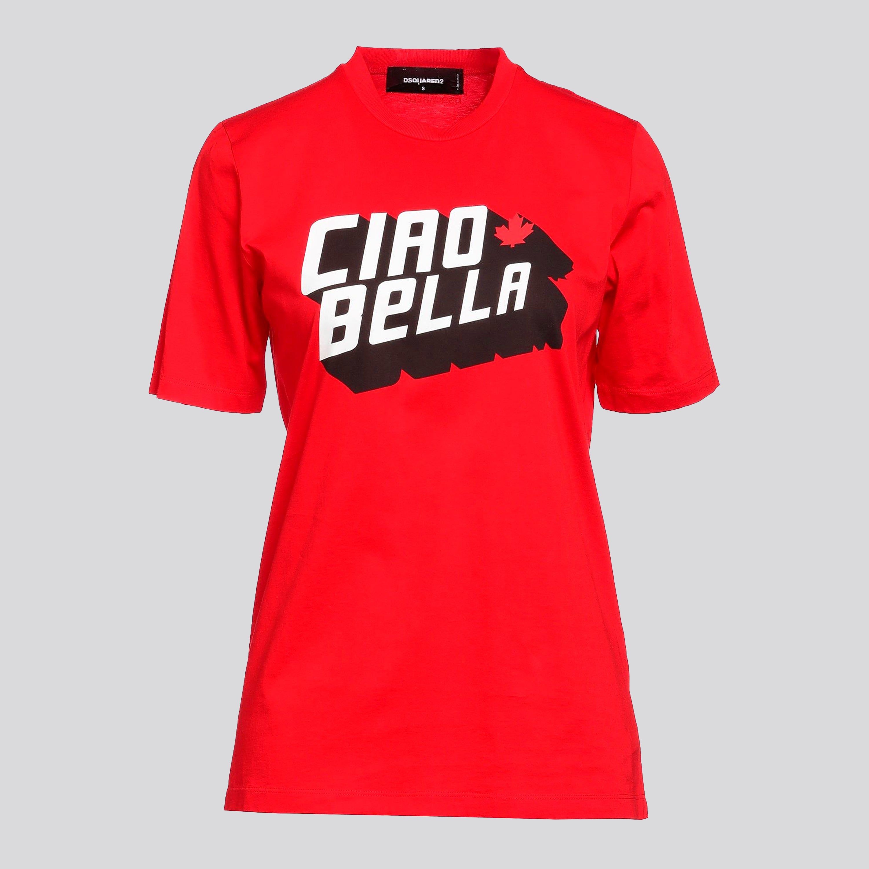 Camiseta Roja Dsquared2 Ciao Bell