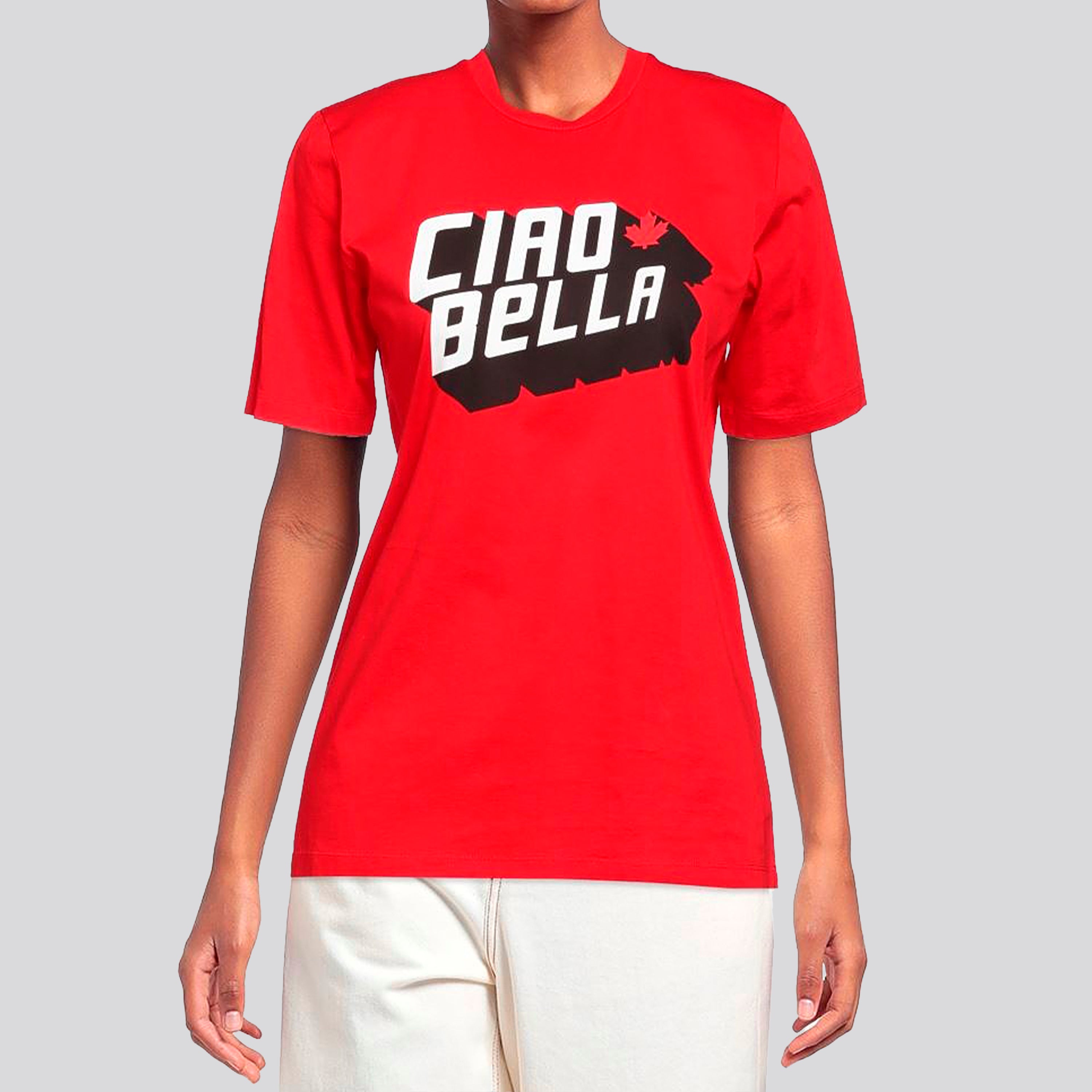 Camiseta Roja Dsquared2 Ciao Bell