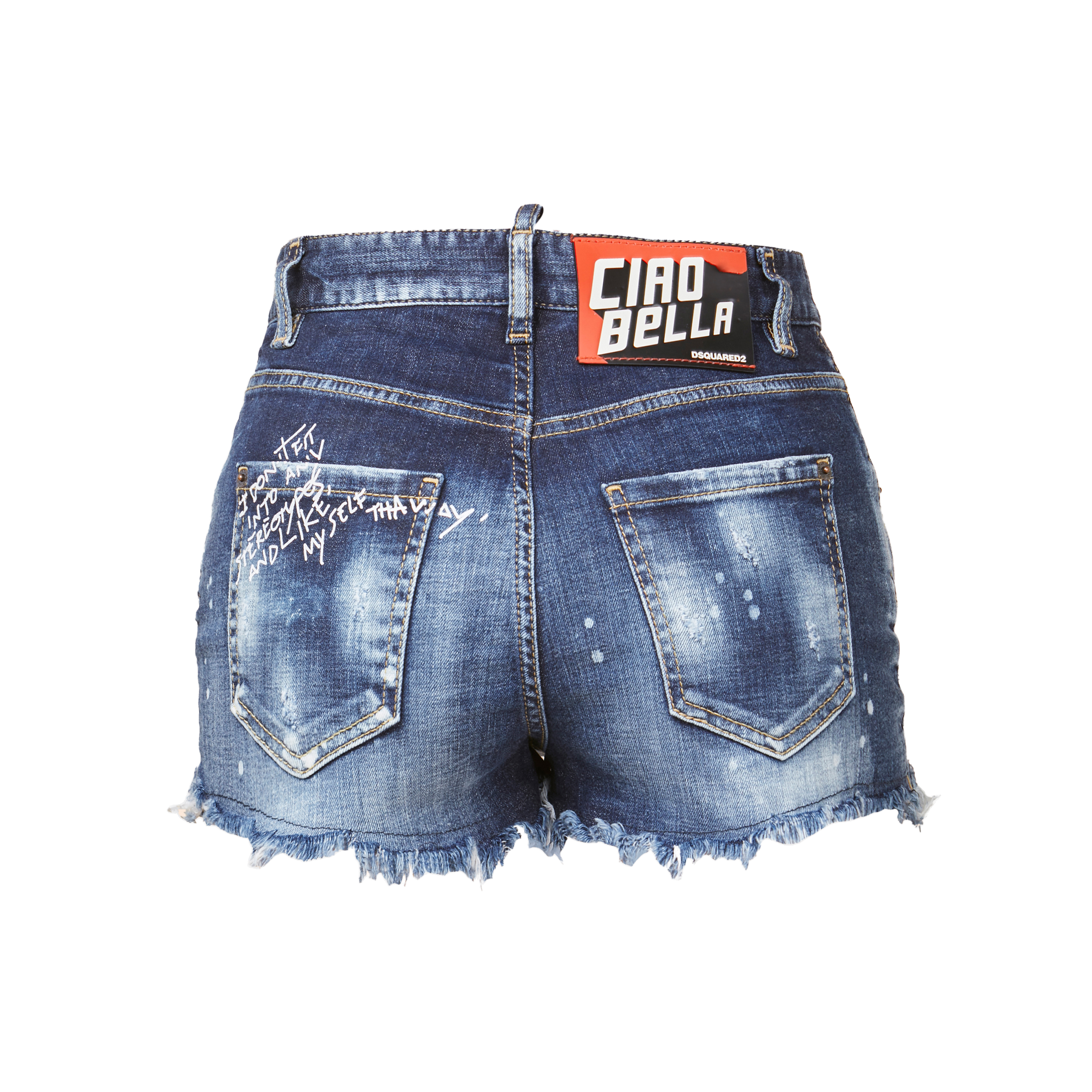 Denim Short Dsquared2 Ciao Bella