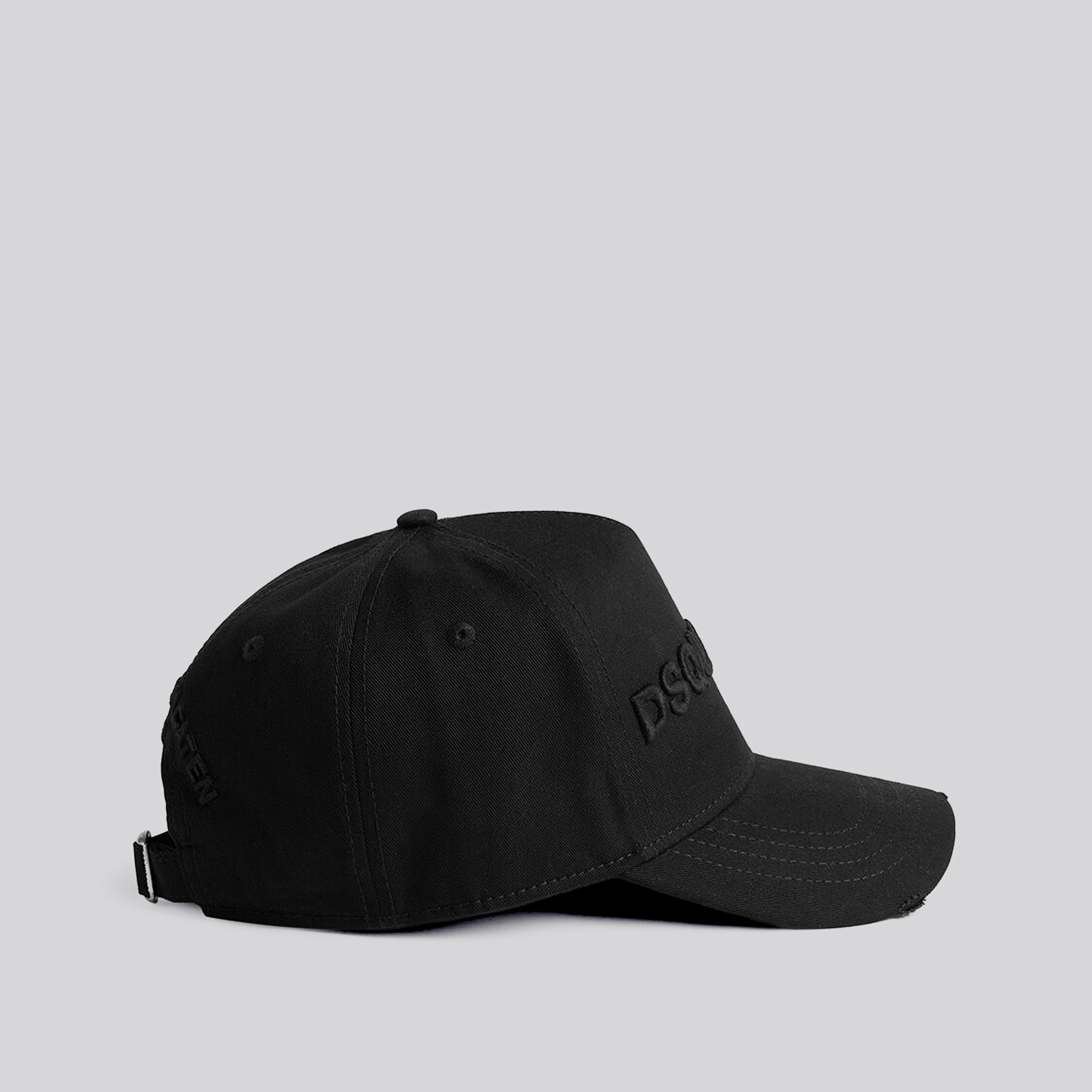 Gorra D2 Negro Logotipo Dsquared2 Negro