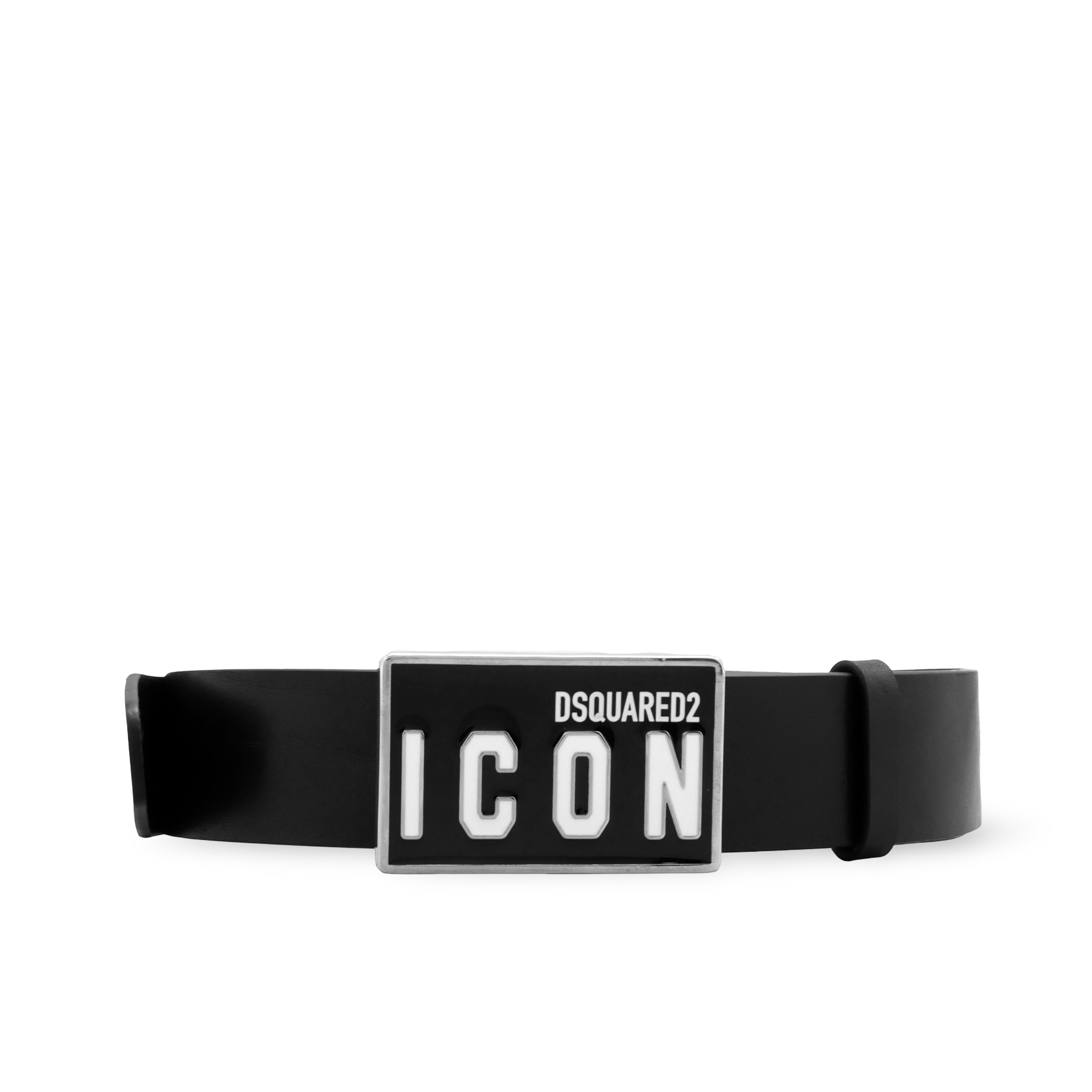 Cinturón Negro Dsquared2 Icon
