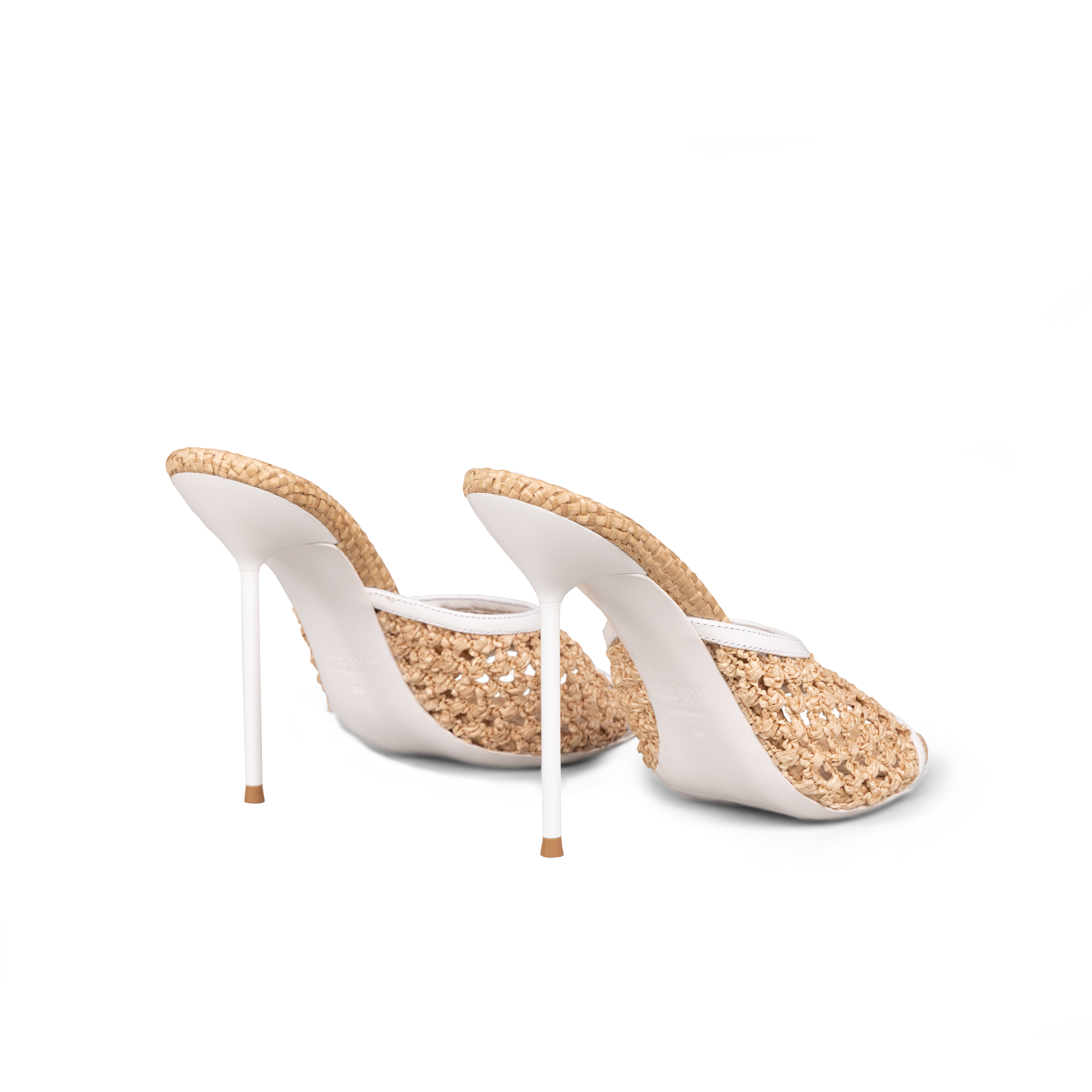 Sandalias Beige Paris Texas Raffia