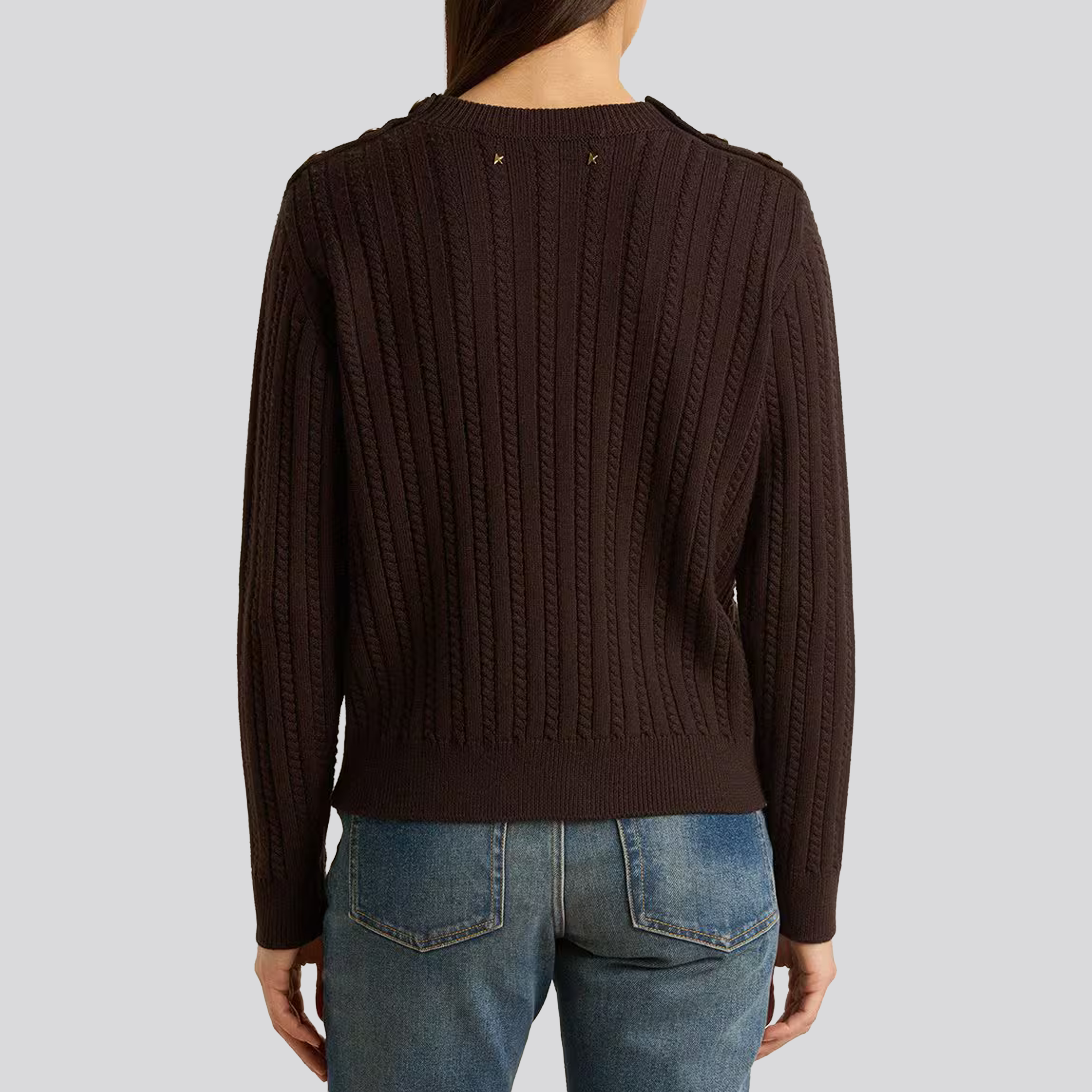 Buzo Café Golden Goose Shoulder Botton
