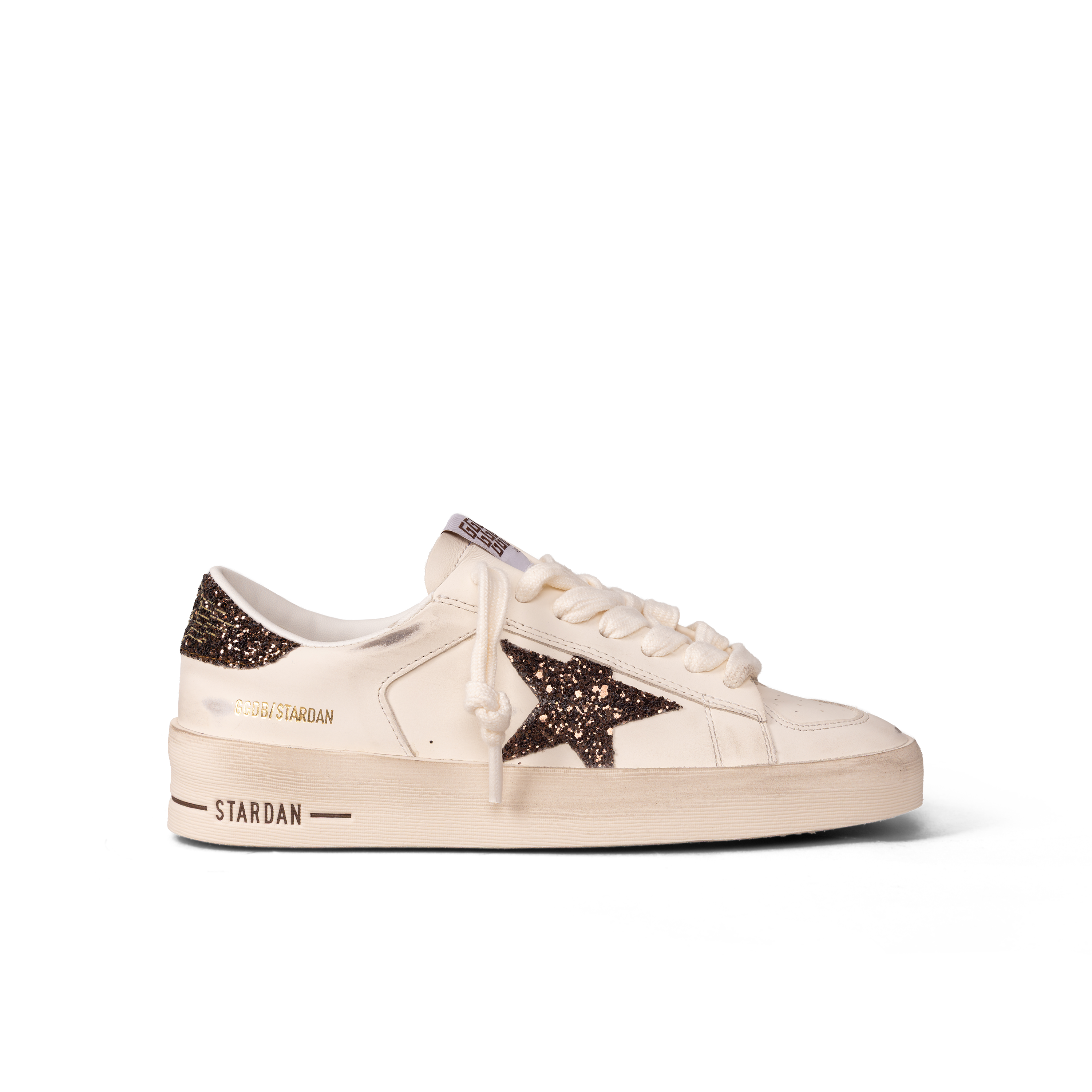 Sneakers Blancos Golden Goose Stardan Glitter Star & Heel
